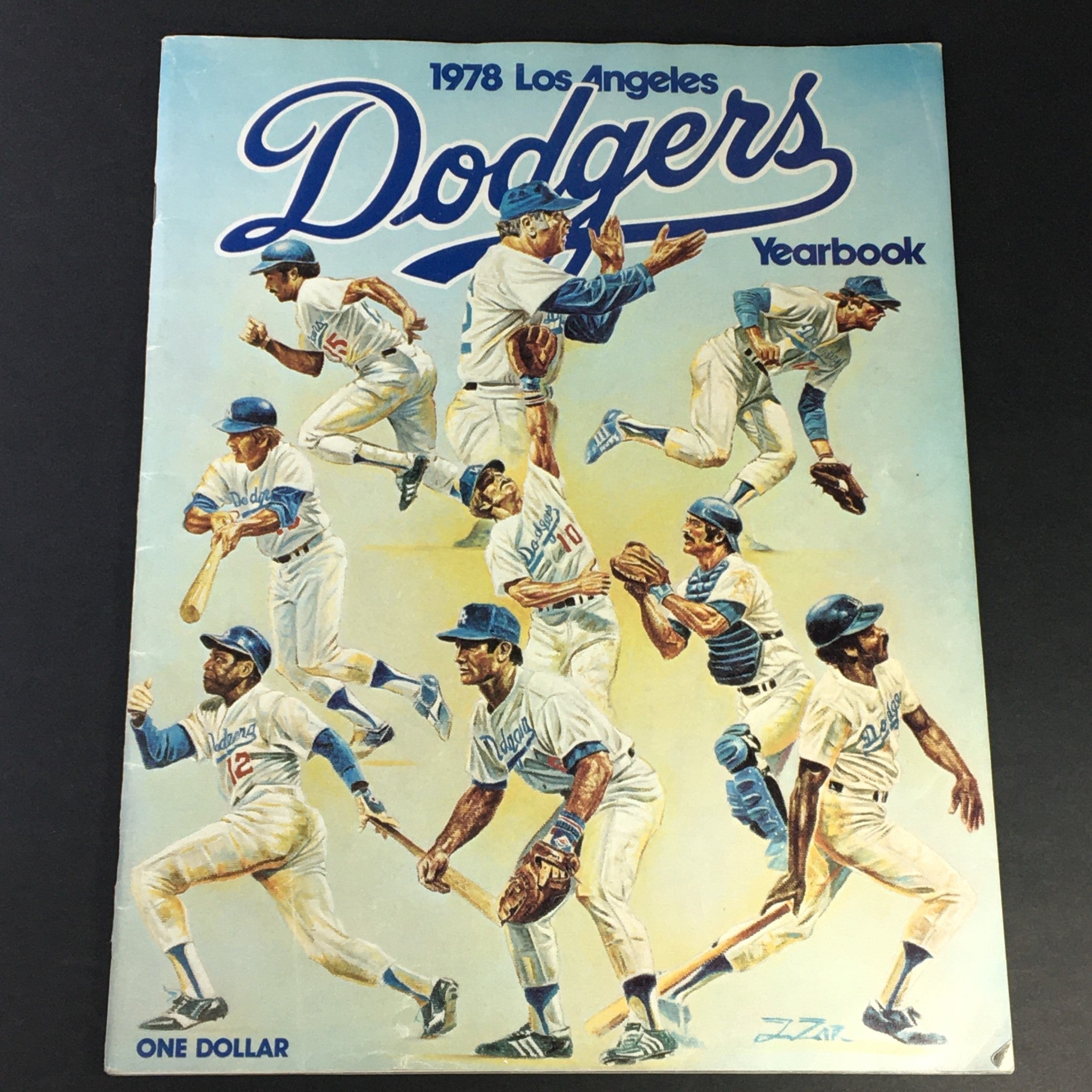 Vintage MLB Official Yearbook 1978 Los Angeles Dodgers