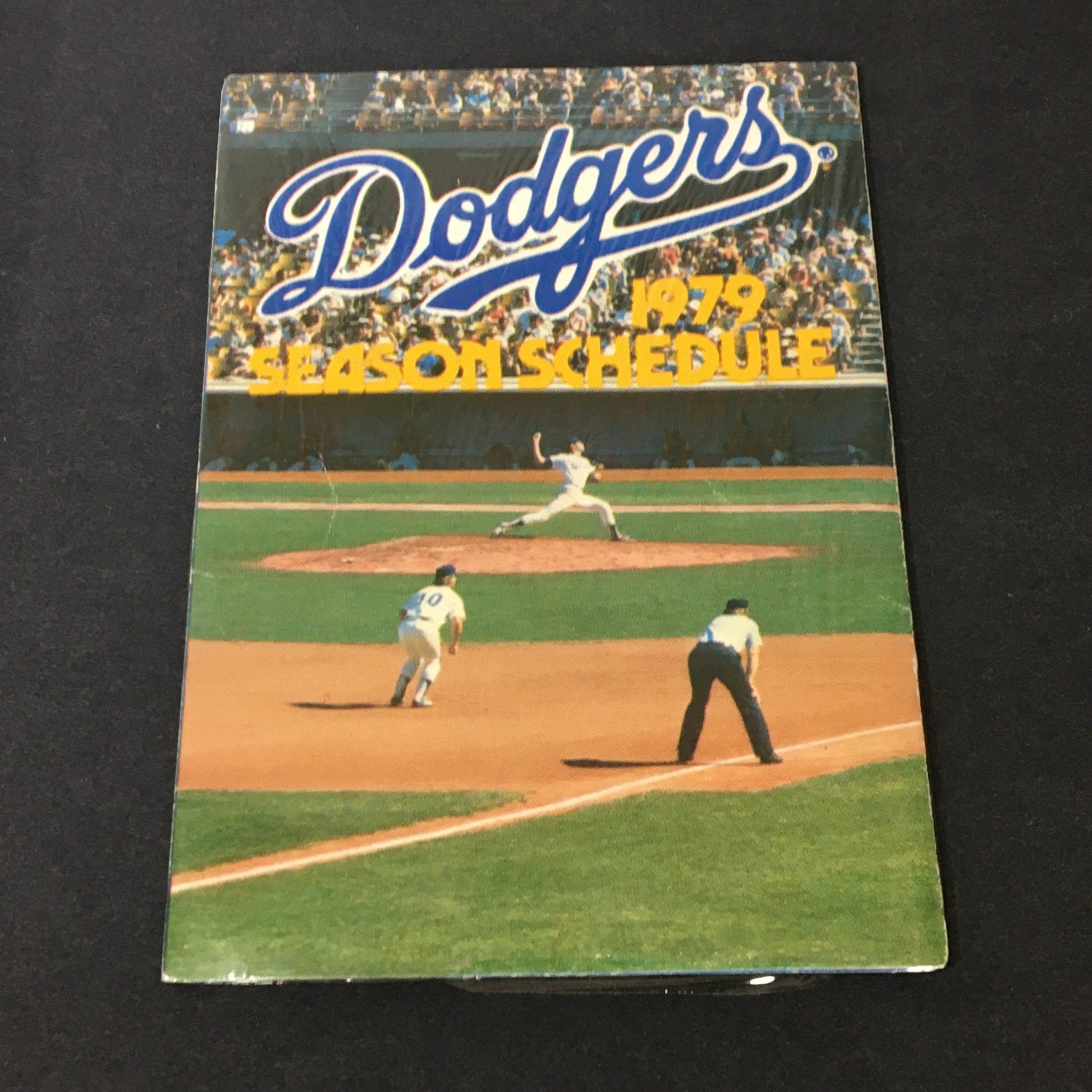 VTG MLB Official 1979 Los Angeles Dodgers Yearbook Manny Mota and Don Sutton