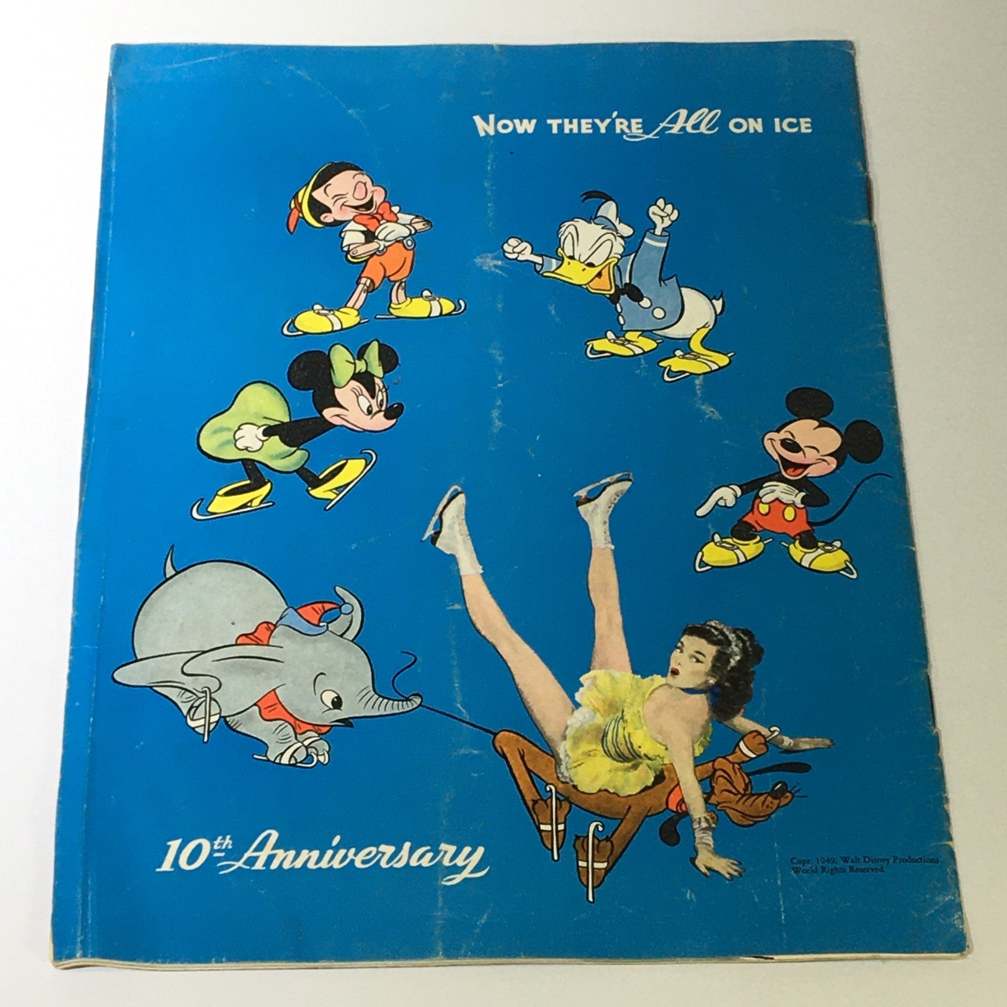 VTG Ice Capades Brochure of 1950 A Walt Disney Production