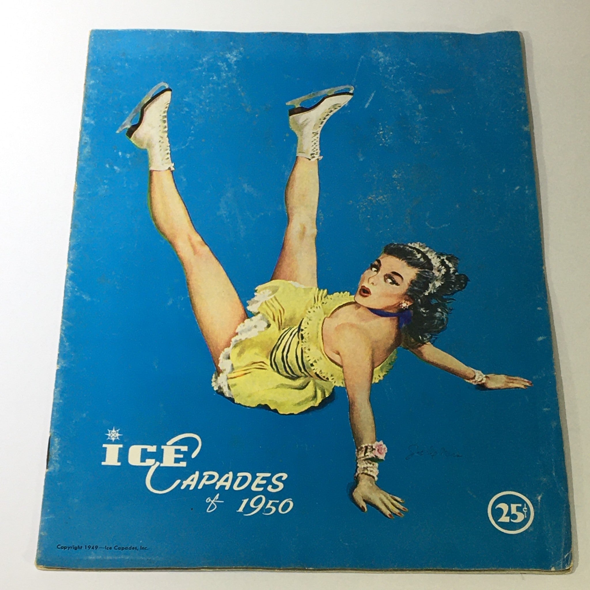 VTG Ice Capades Brochure of 1950 A Walt Disney Production Winged Iridescence