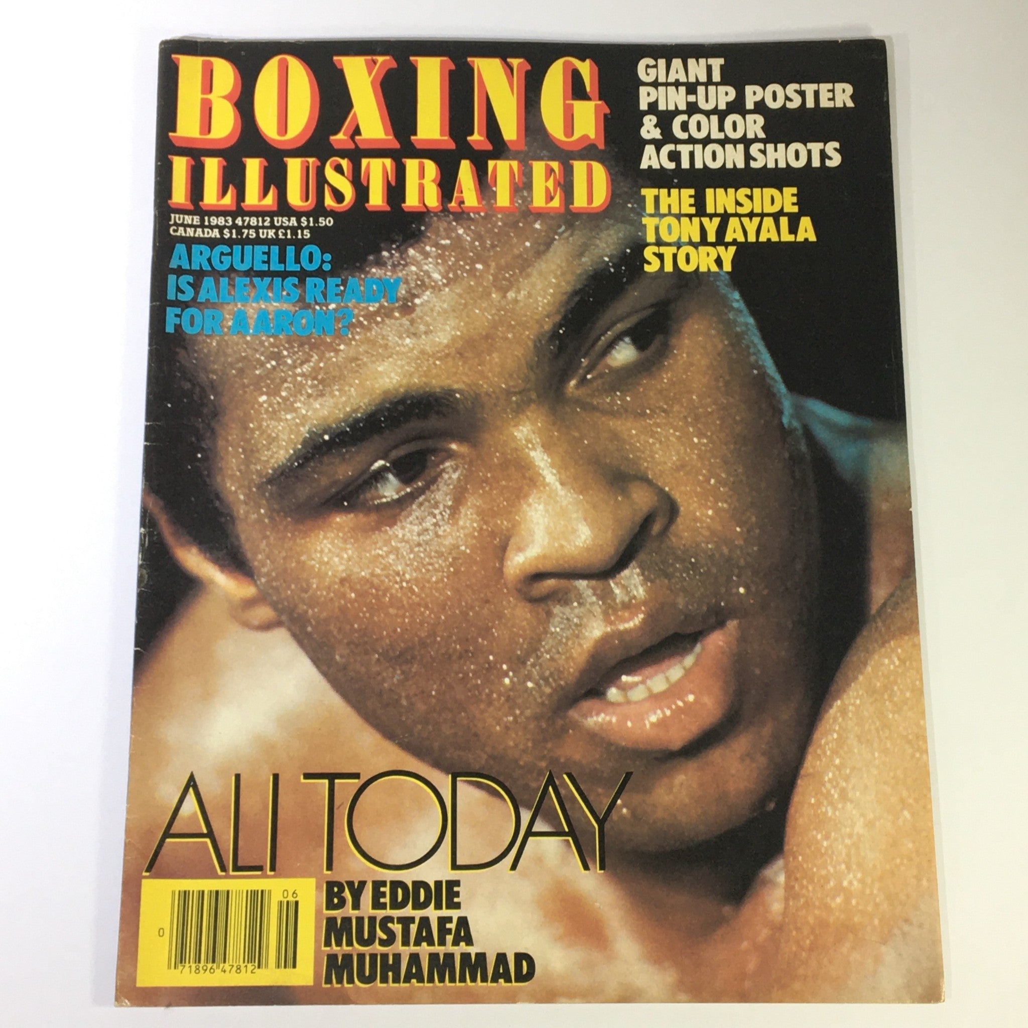 Boxing Illustrated Magazine June 1983 Muhammad Ali, Alexis Argüello, Newsstand