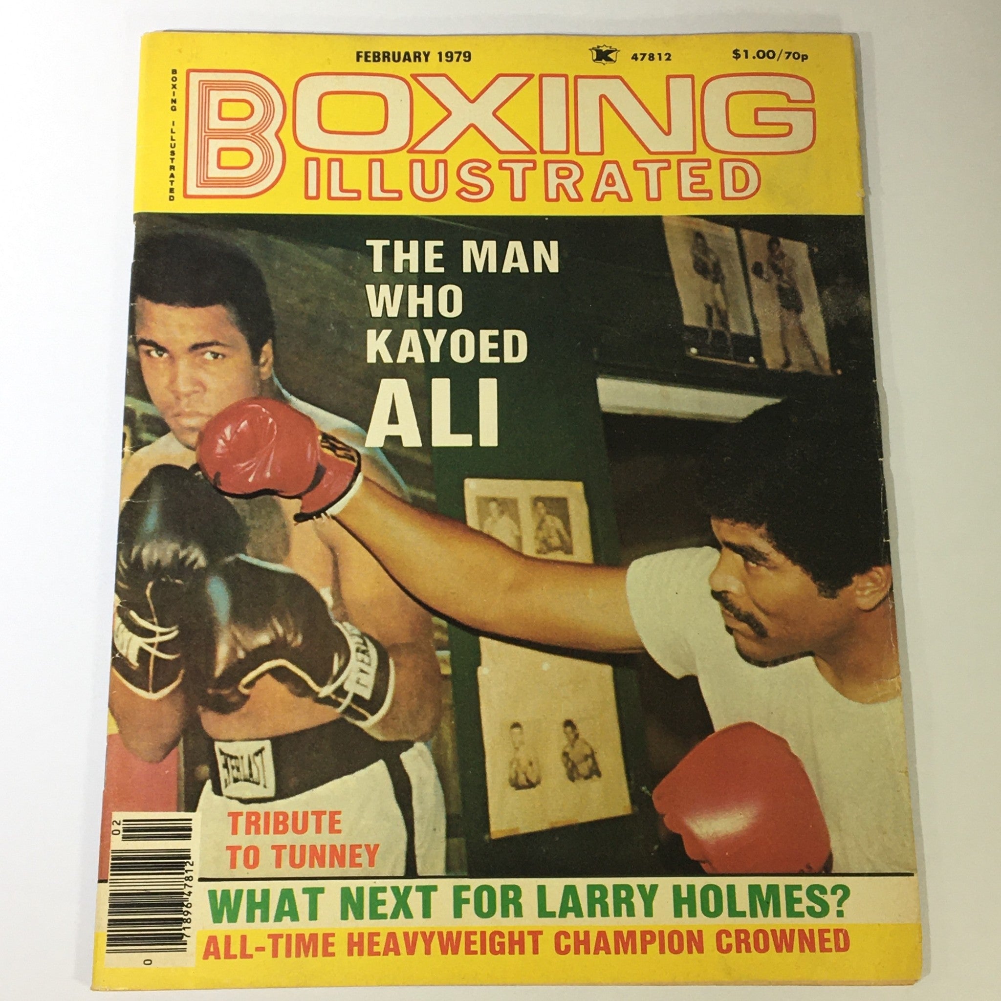 Boxing Illustrated Magazine February 1979 Muhammad Ali, Gene Tunney, Newsstand