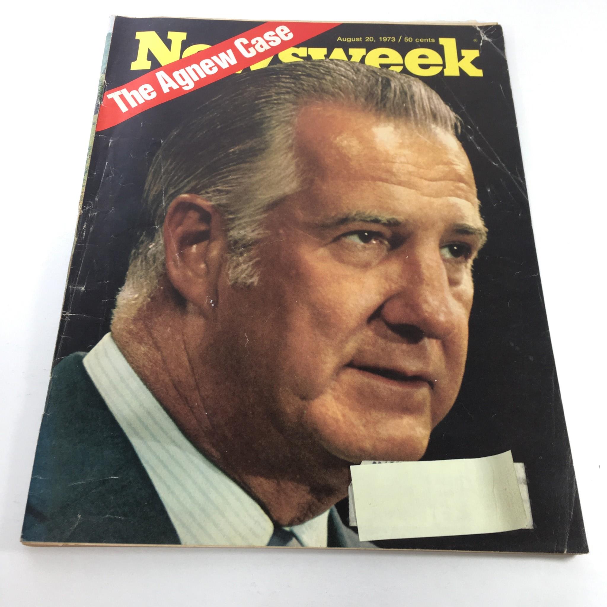 Newsweek Magazine: August 20 1973 - The Agnew Case