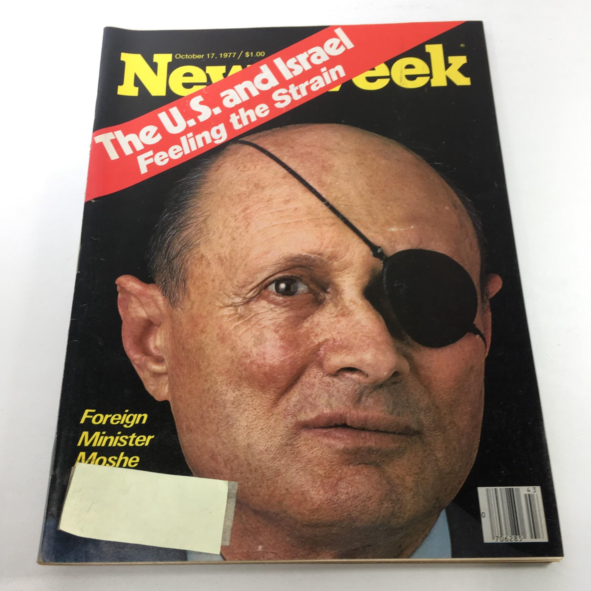 Newsweek Magazine: October 17 1977 - Foreign Minister Moshe Dayan