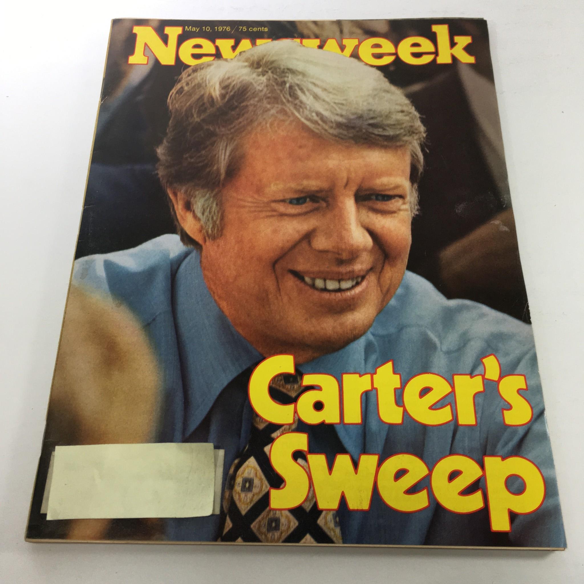 Vintage Newsweek Magazine: May 10 1976 - Jimmy Carter's Sweep