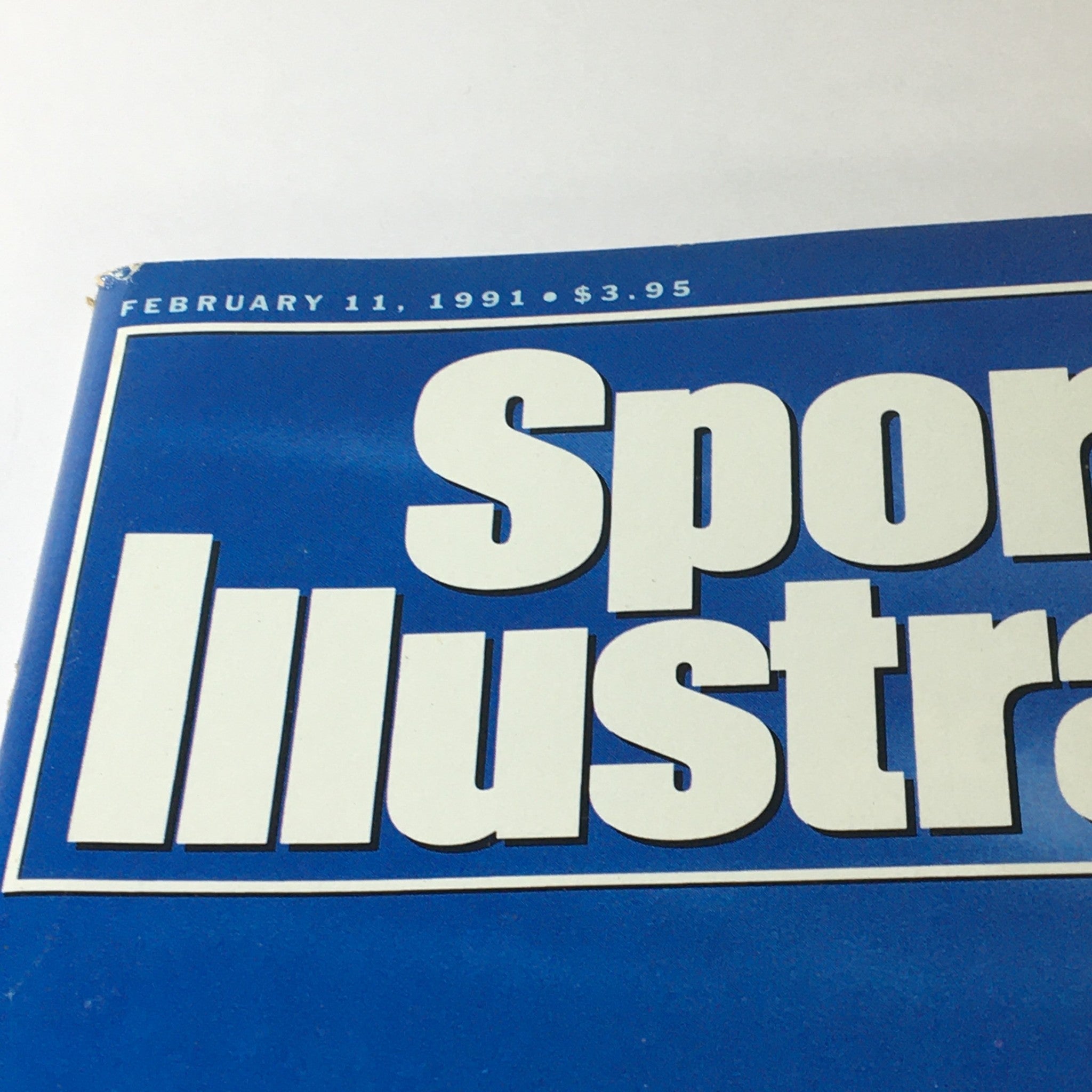 Sports Illustrated Magazine February 11 1991 Model Ashley Montana, Newsstand