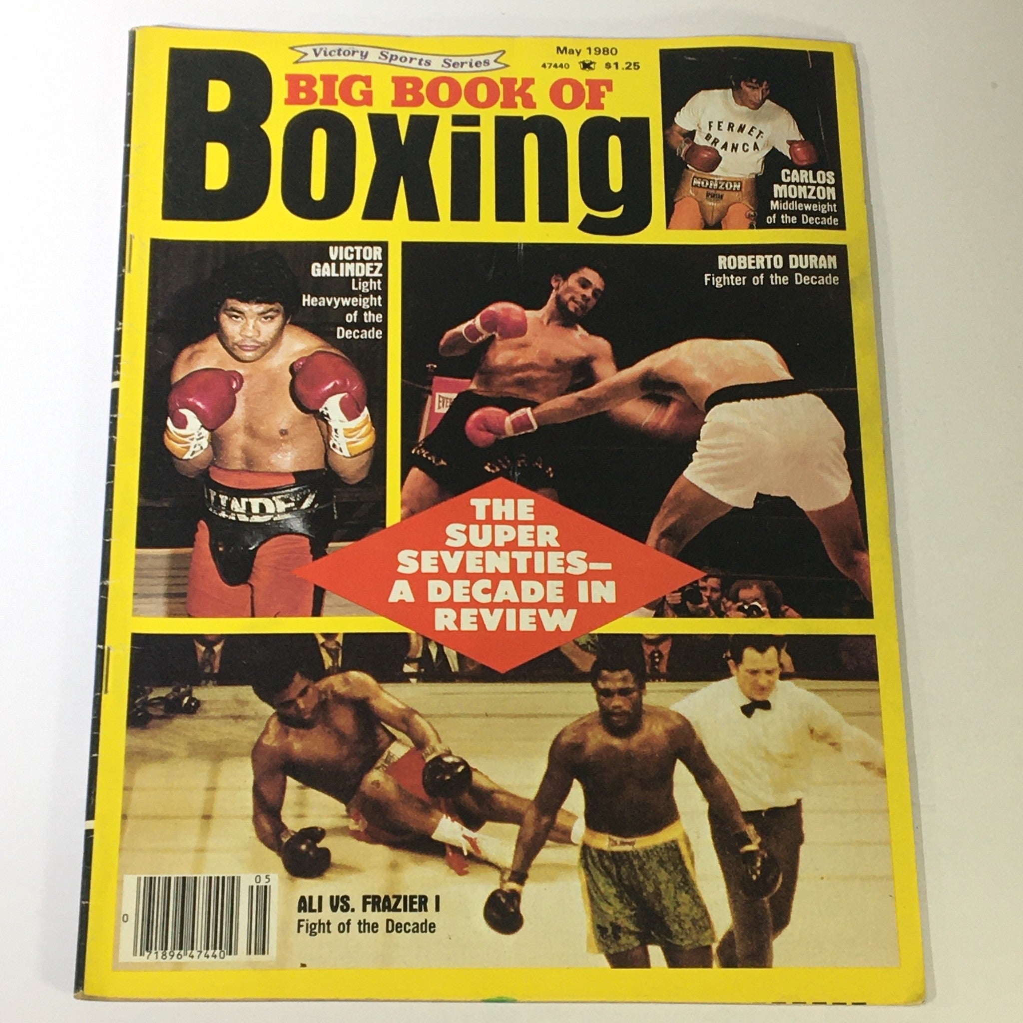 Big Book of Boxing Magazine May 1980 Victor Galindez, Roberto Duran, Newsstand