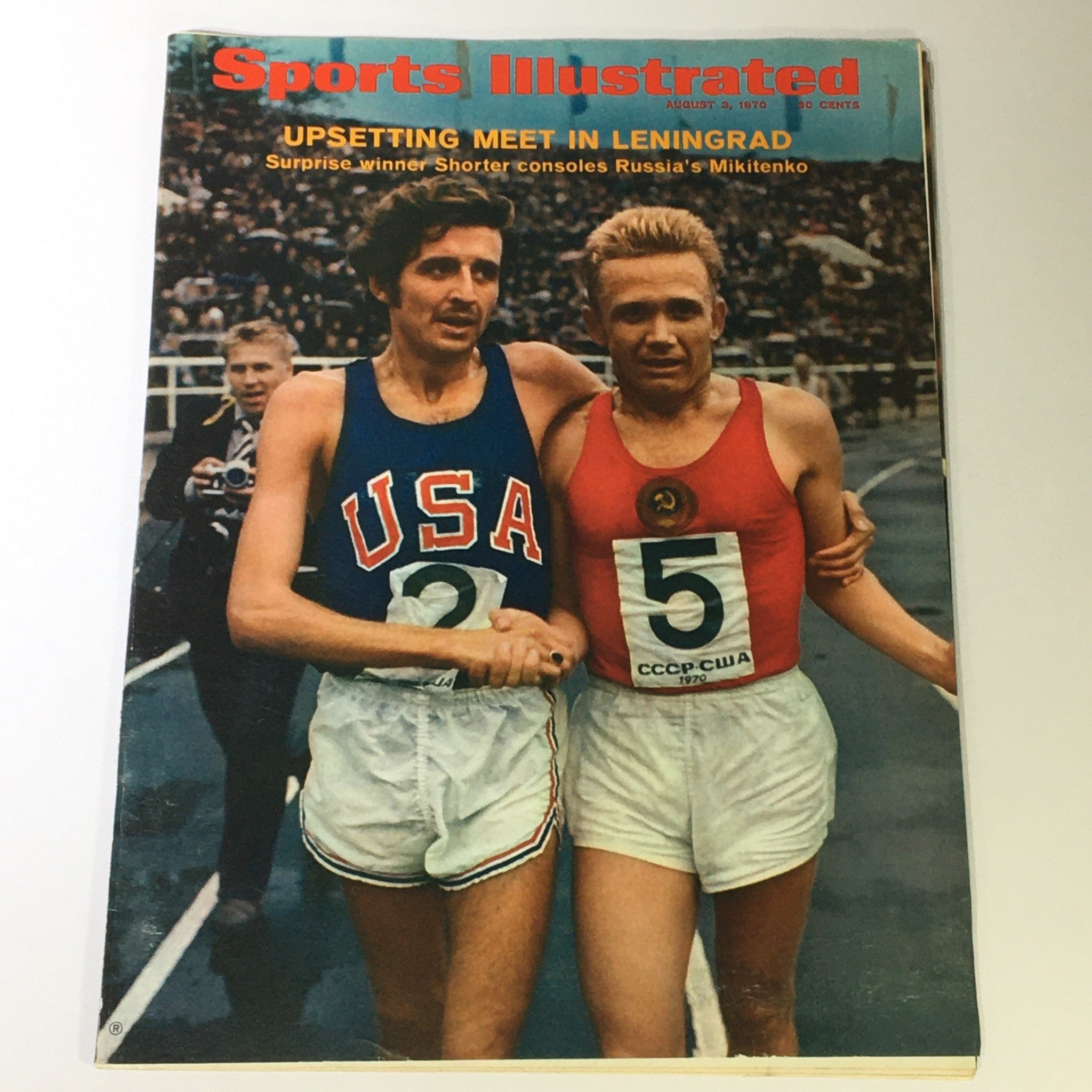 VTG Sports Illustrated Magazine August 3 1970 Runner Irina Mikitenko, Newsstand