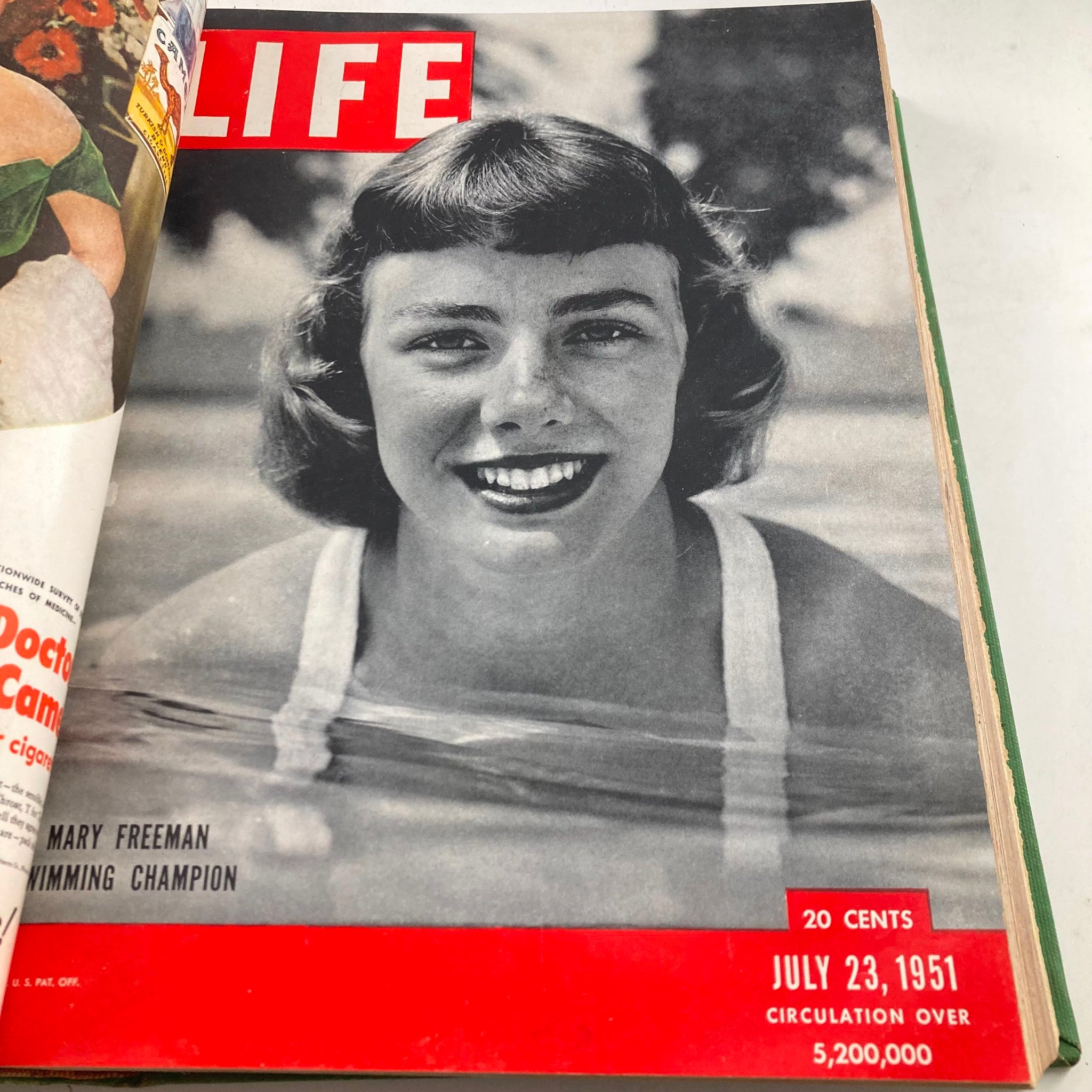 VTG 1951 Bound Life Magazine July - September Complete Weekly Issue