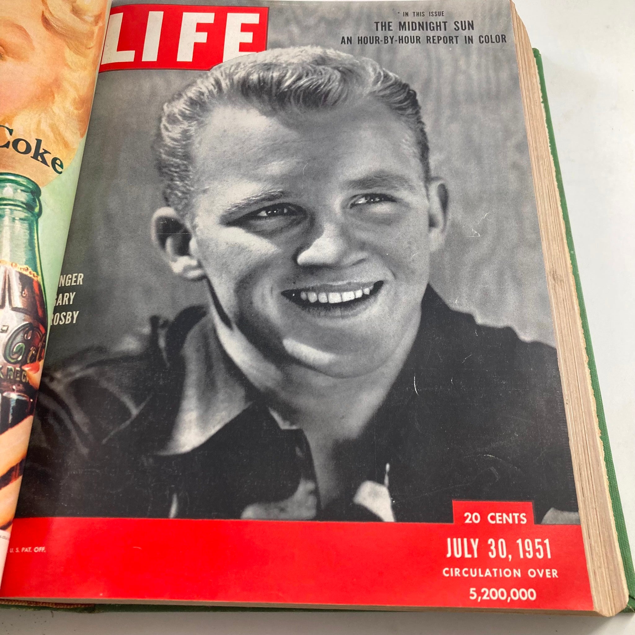 VTG 1951 Bound Life Magazine July - September Complete Weekly Issue