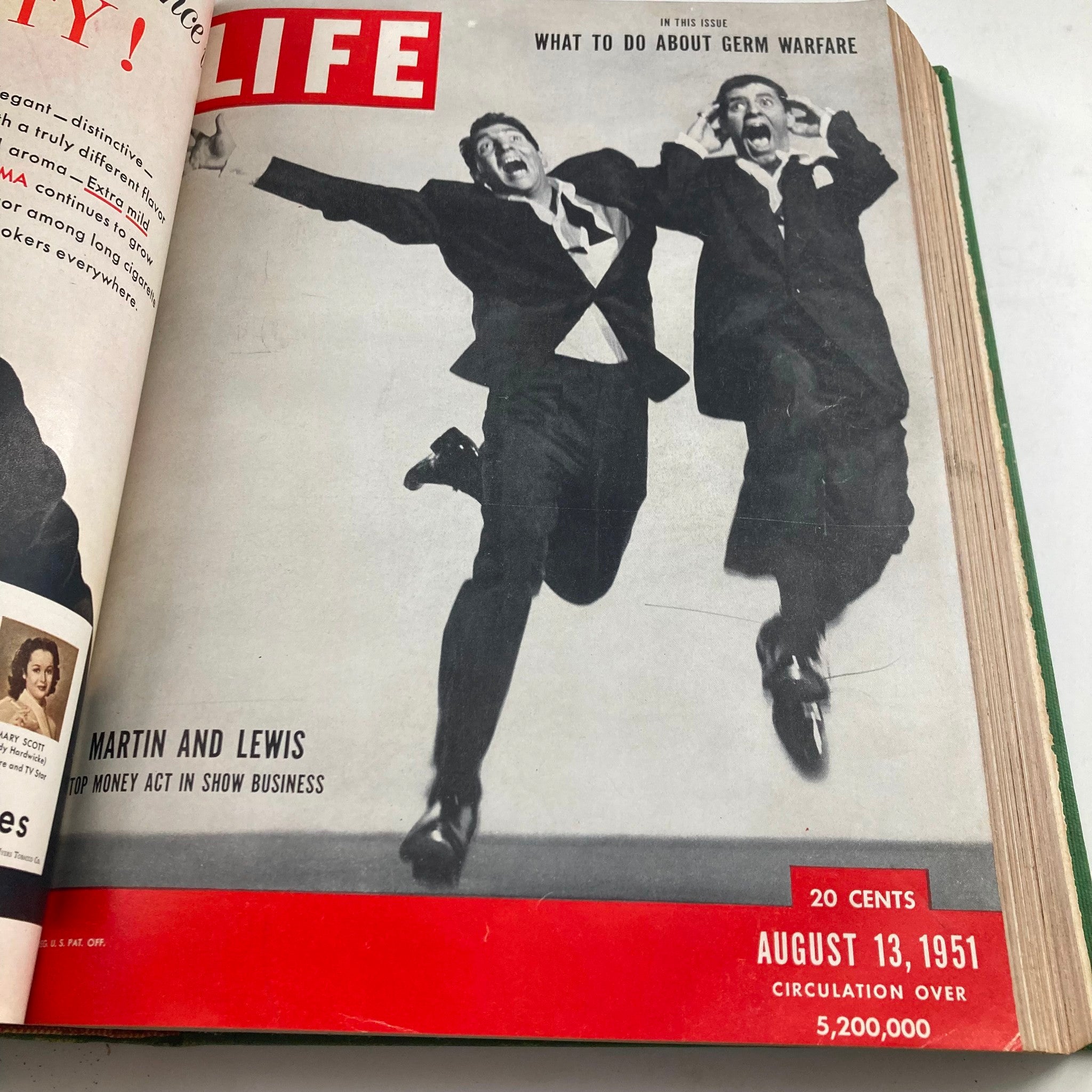VTG 1951 Bound Life Magazine July - September Complete Weekly Issue