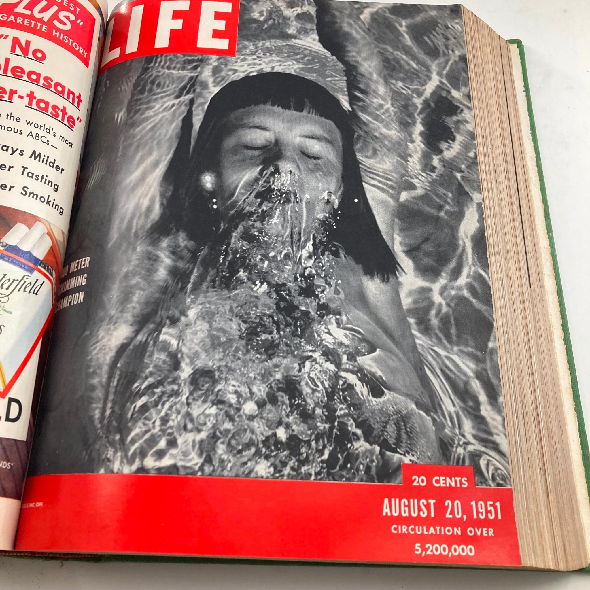VTG 1951 Bound Life Magazine July - September Complete Weekly Issue
