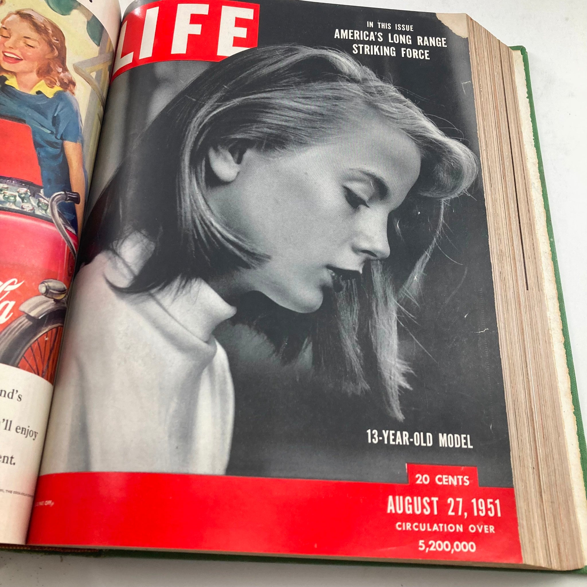 VTG 1951 Bound Life Magazine July - September Complete Weekly Issue