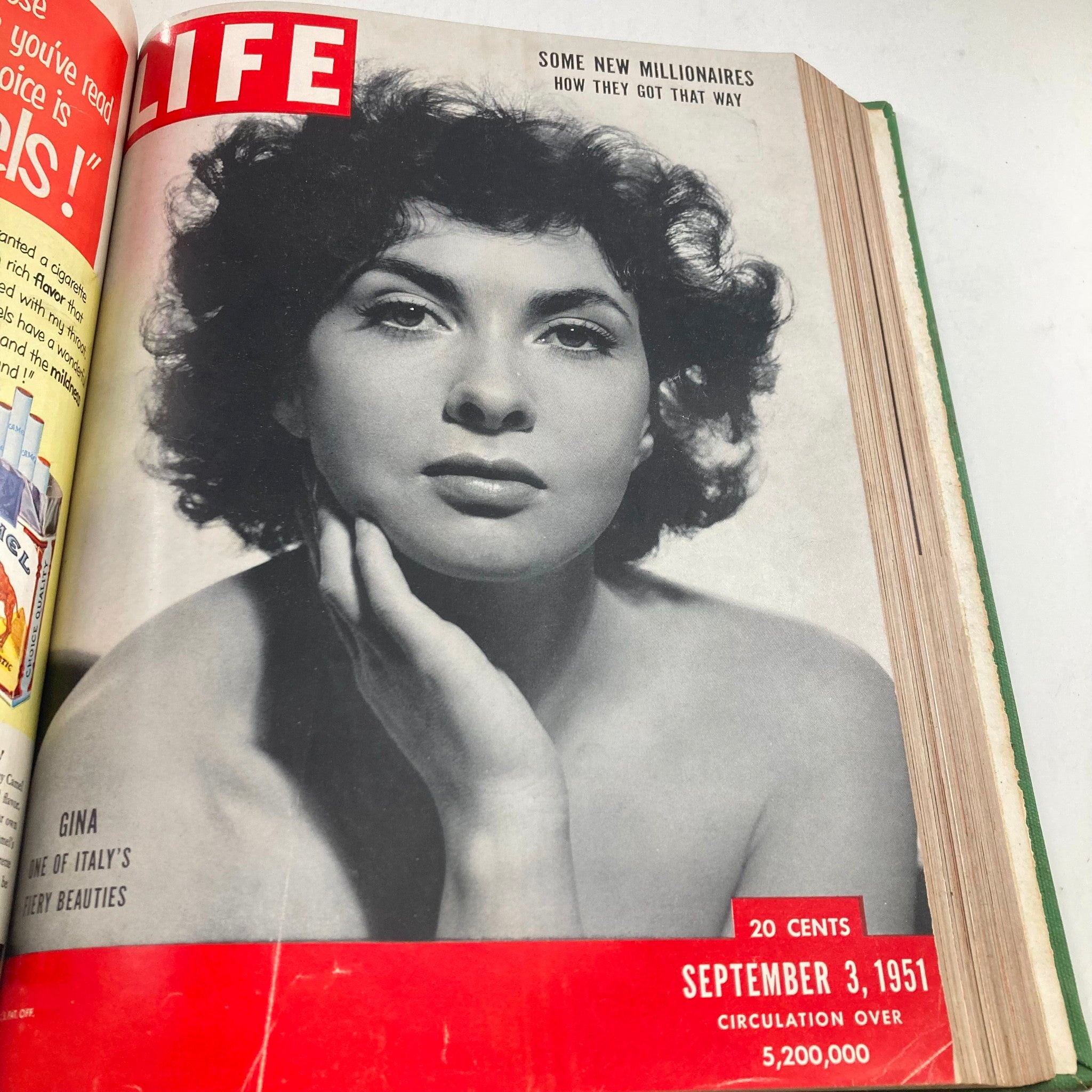 VTG 1951 Bound Life Magazine July - September Complete Weekly Issue