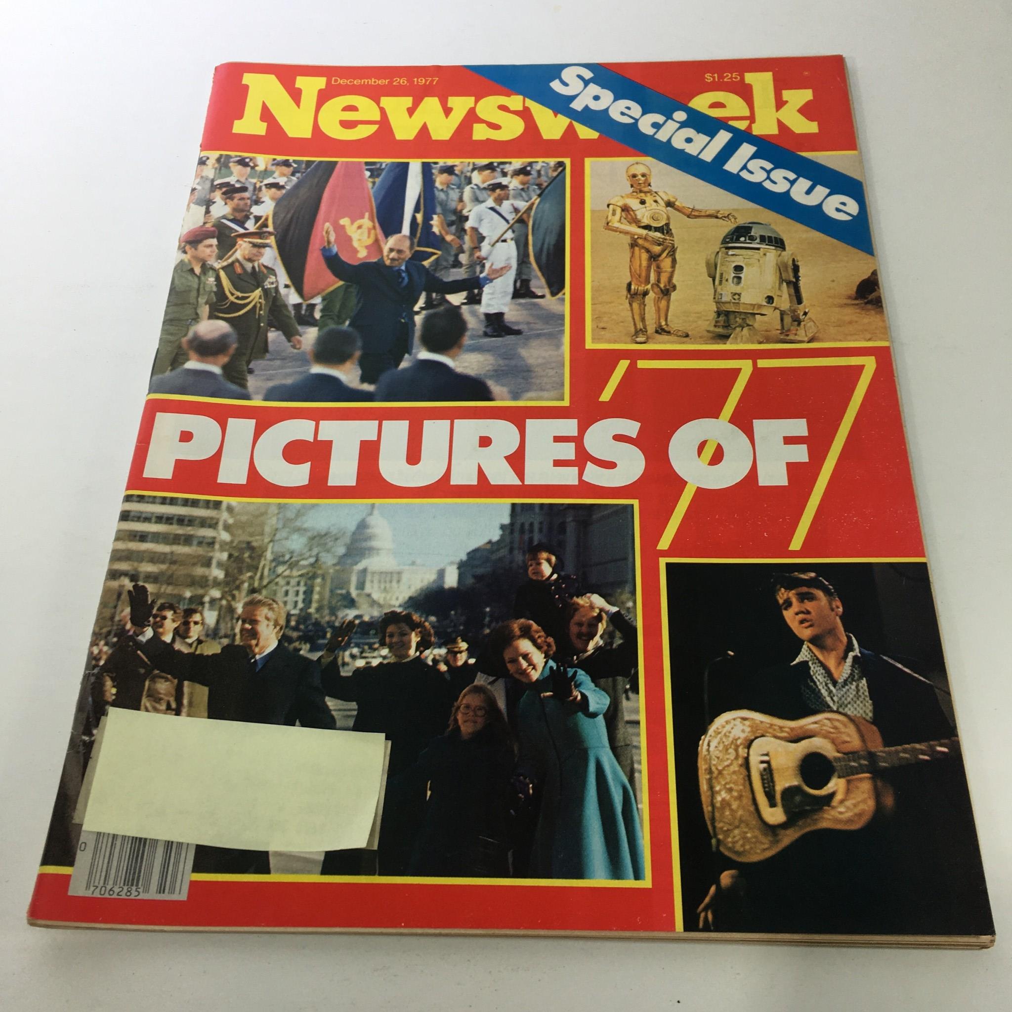 VTG Newsweek Magazine: December 26 1977 The Year in Pictures of 1977