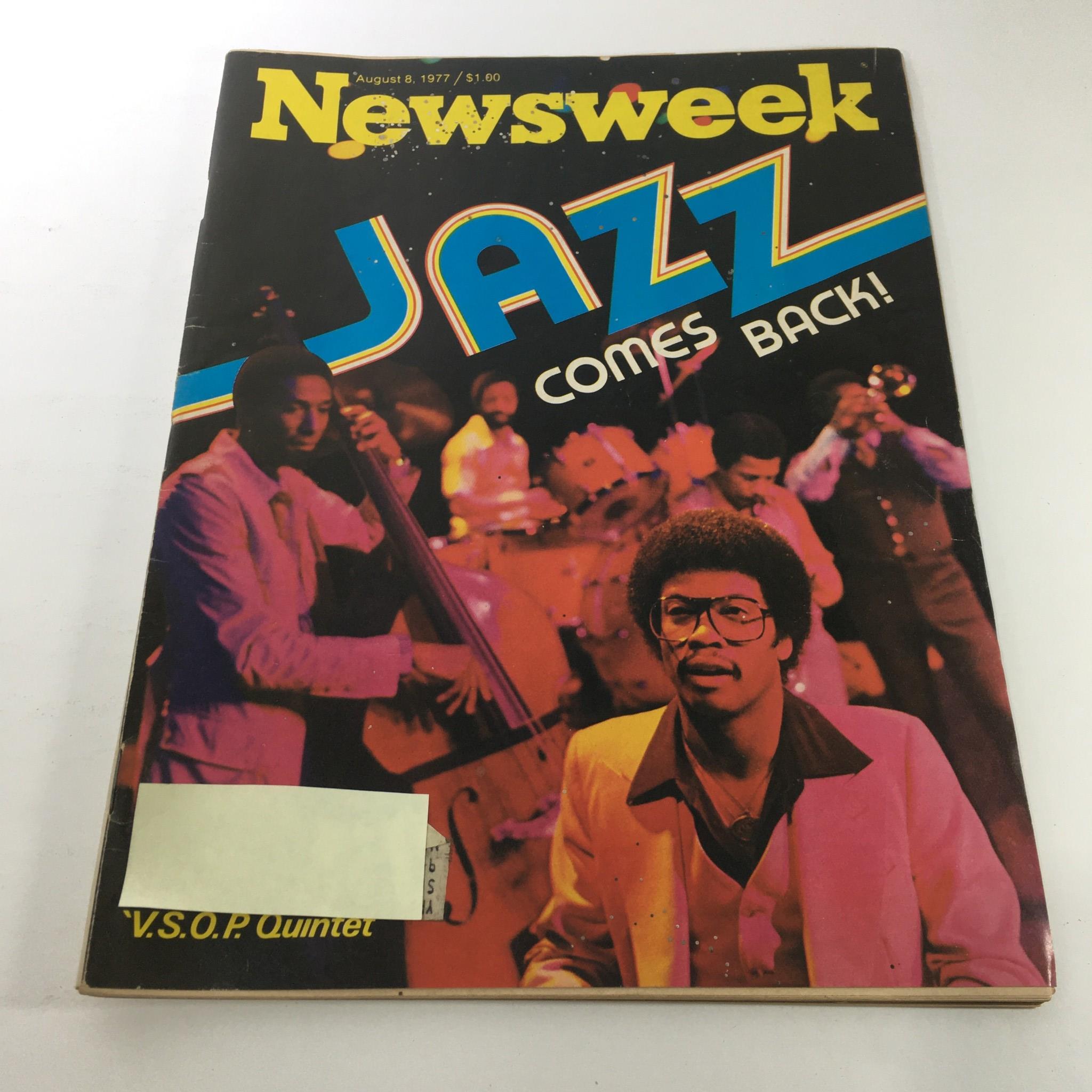 VTG Newsweek Magazine: August 8 1977 - Jazz Comes Back!