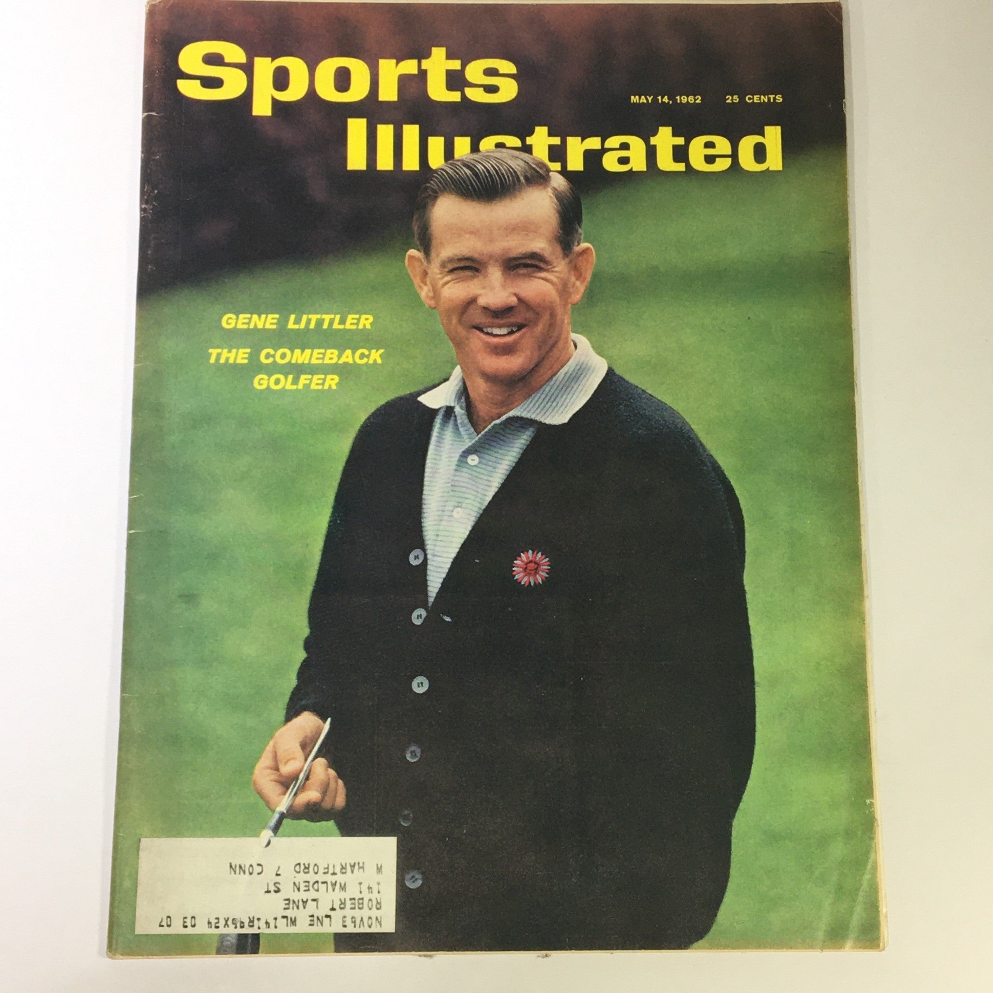 VTG Sports Illustrated Magazine May 14 1962 The Comeback Golfer Gene Littler