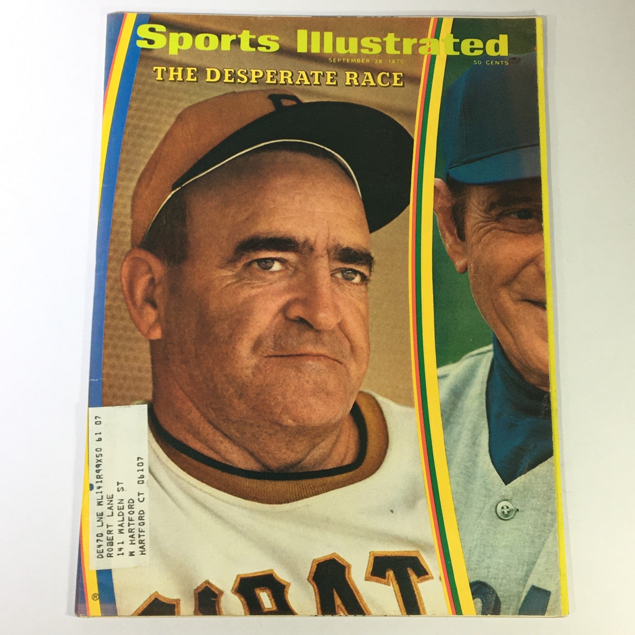 VTG Sports Illustrated Magazine September 28 1970 Manager Danny Murtaugh