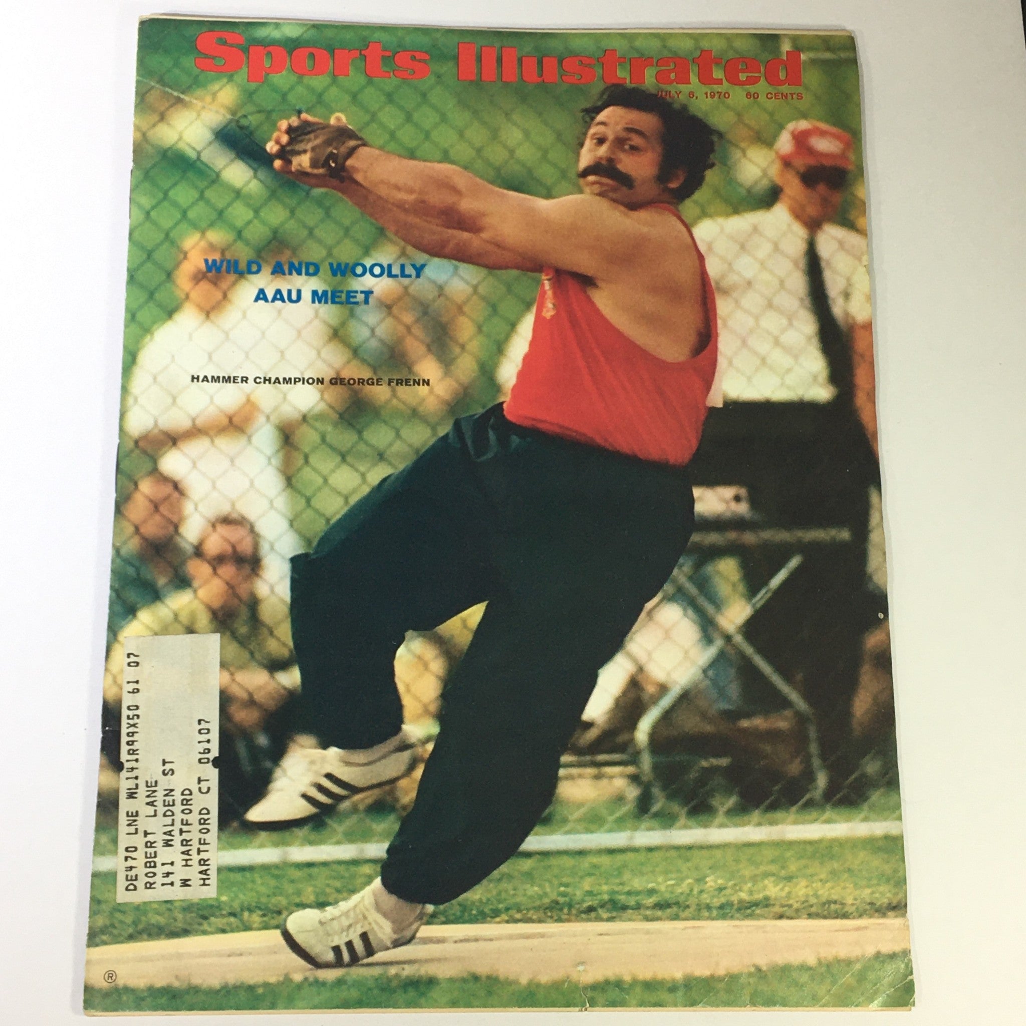 VTG Sports Illustrated Magazine July 6 1970 Hammer Champion George Frenn