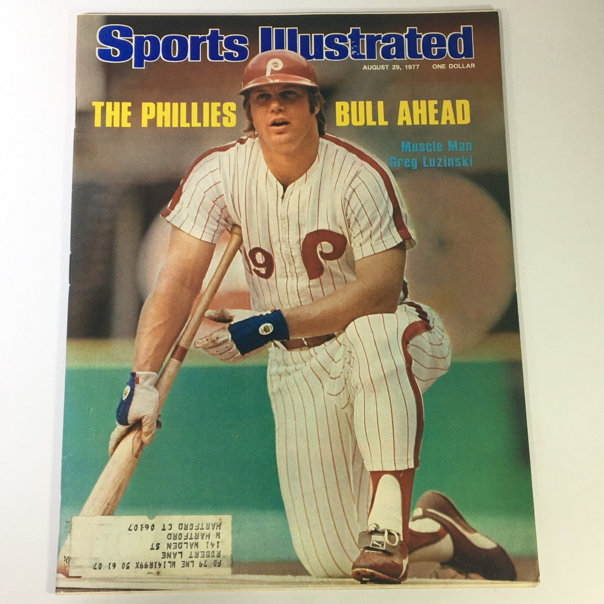 VTG Sports Illustrated Magazine August 29 1977 Muscle Man Greg Luzinski