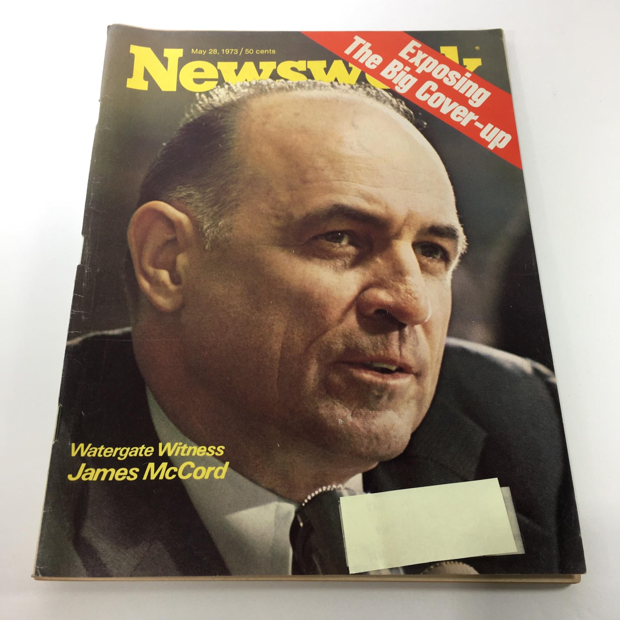 Newsweek Magazine: May 28 1973 - Watergate Witness: James McCord