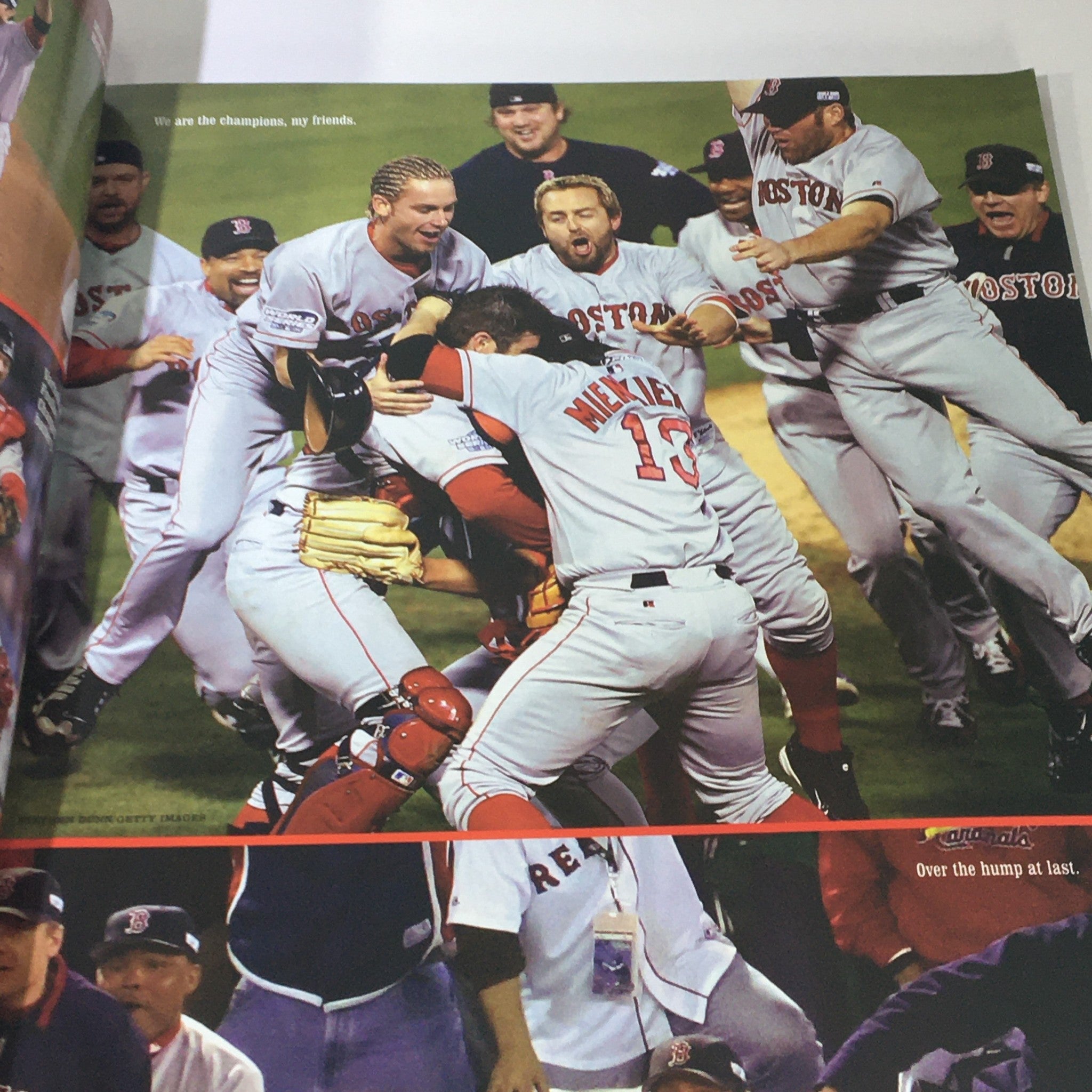 2004 World Series Championship Commemorative Magazine MLB Boston Red Sox