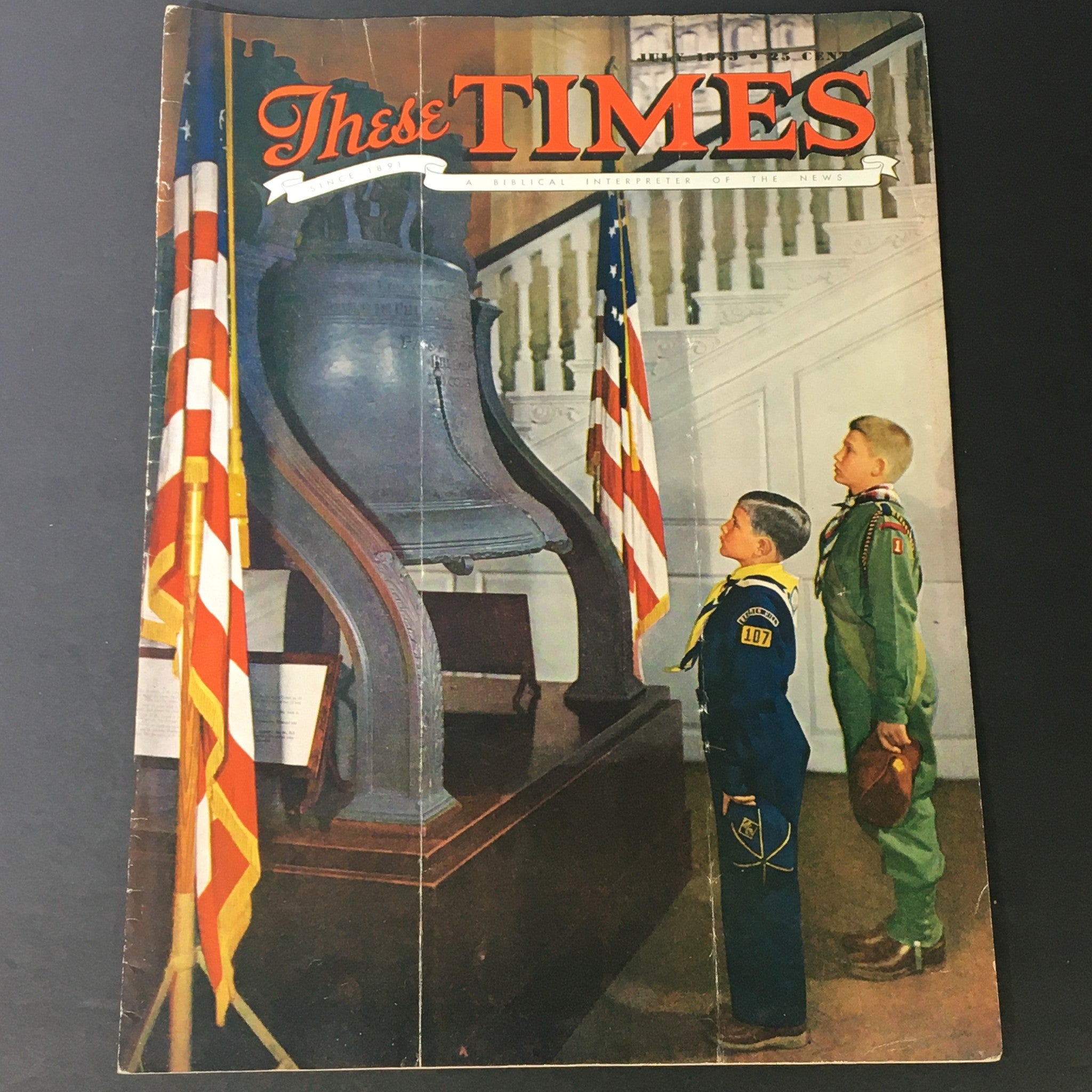 VTG These Times Magazine July 1953 The Golden Rule is Not Enough, Newsstand