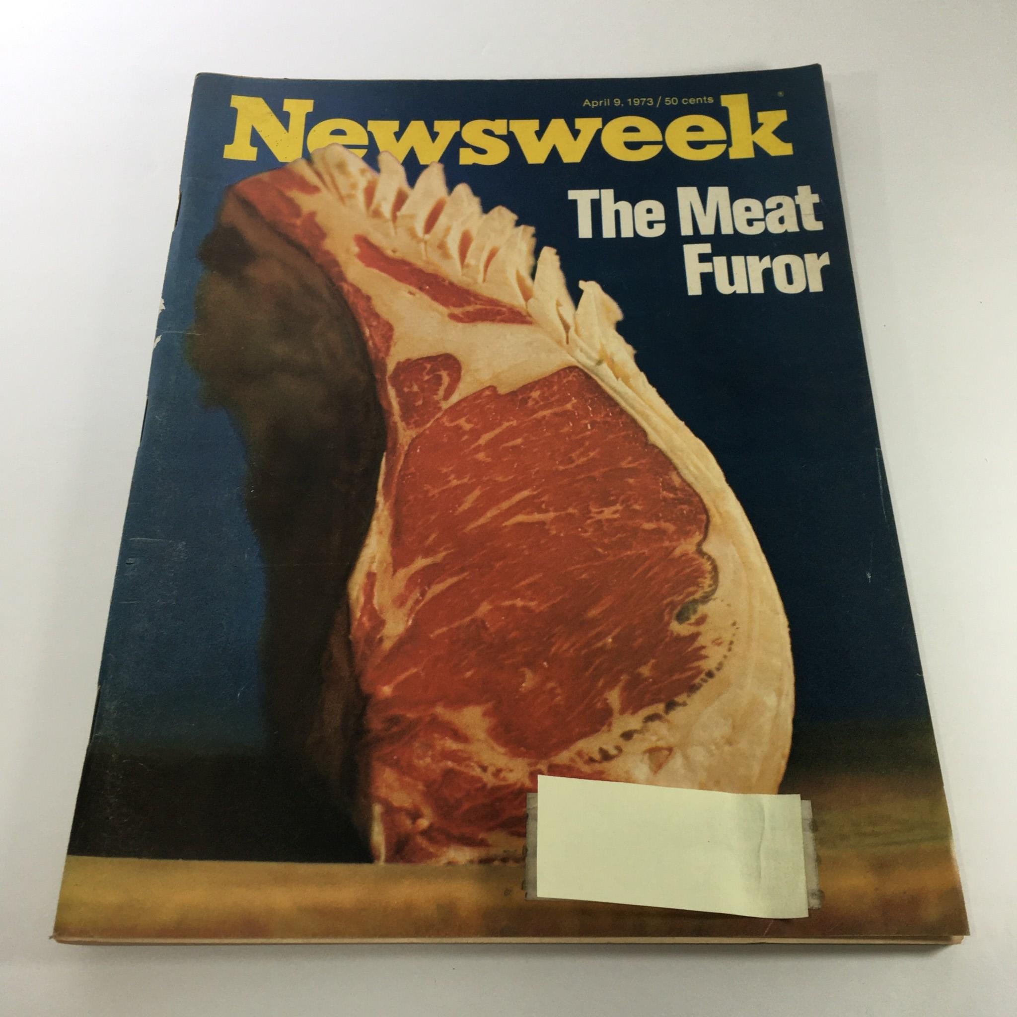 VTG Newsweek Magazine: April 9 1973 - The Meat Furor