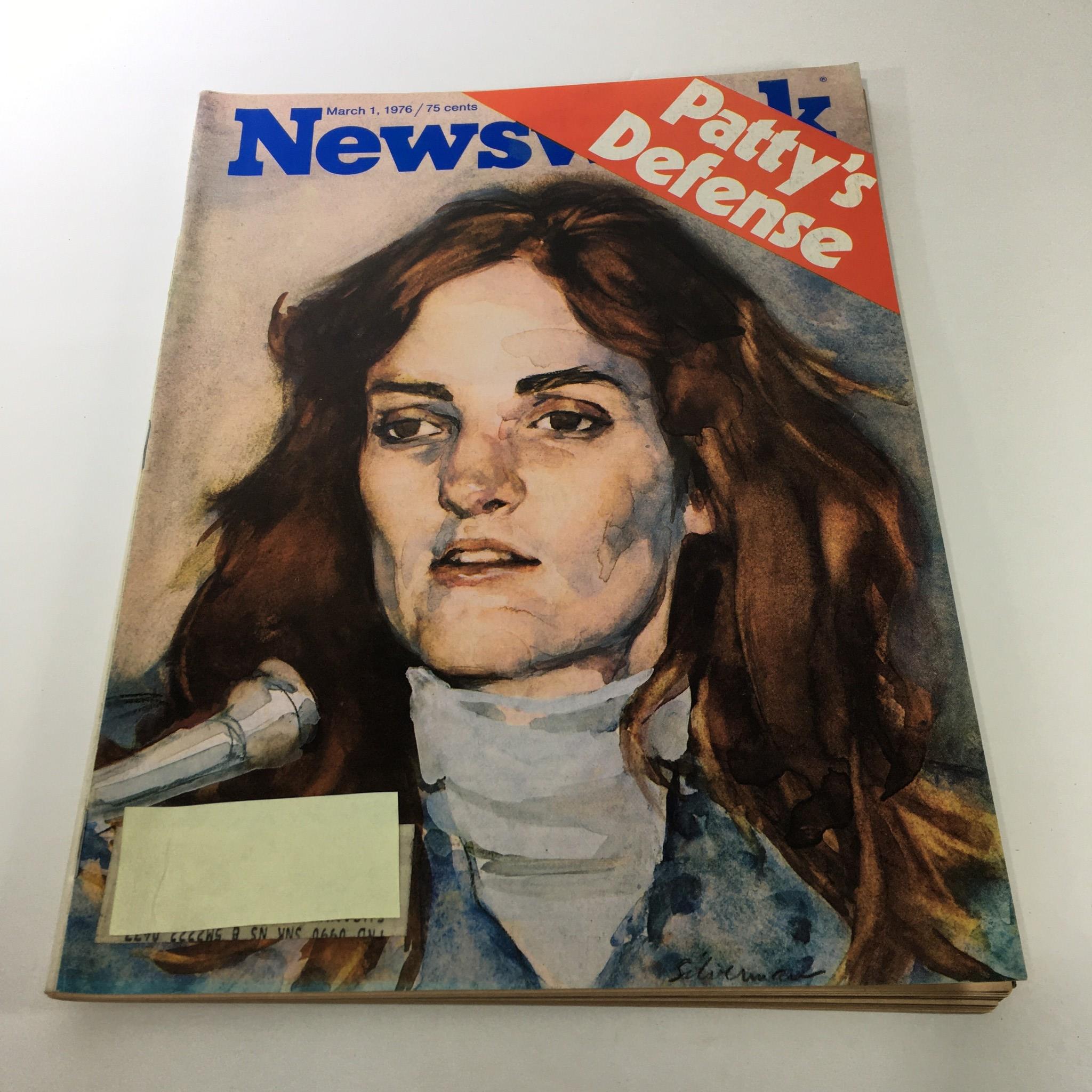 VTG Newsweek Magazine: March 1 1976 - Patty's Defense