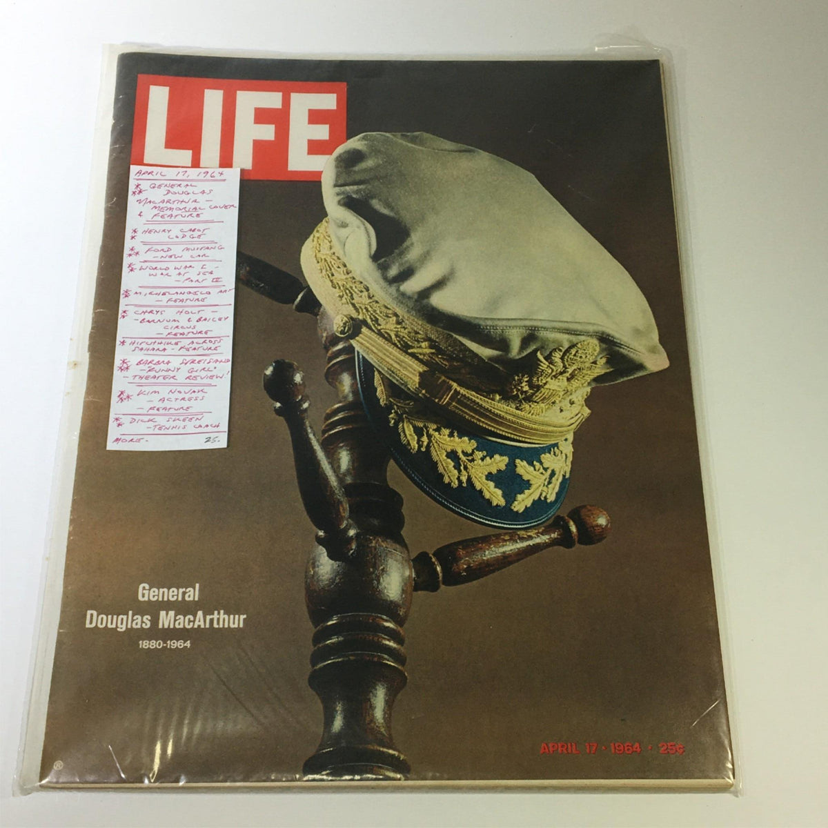 Macarthur Command Magazine Grab the 1964 Life Mag: MacArthur Tribute!
