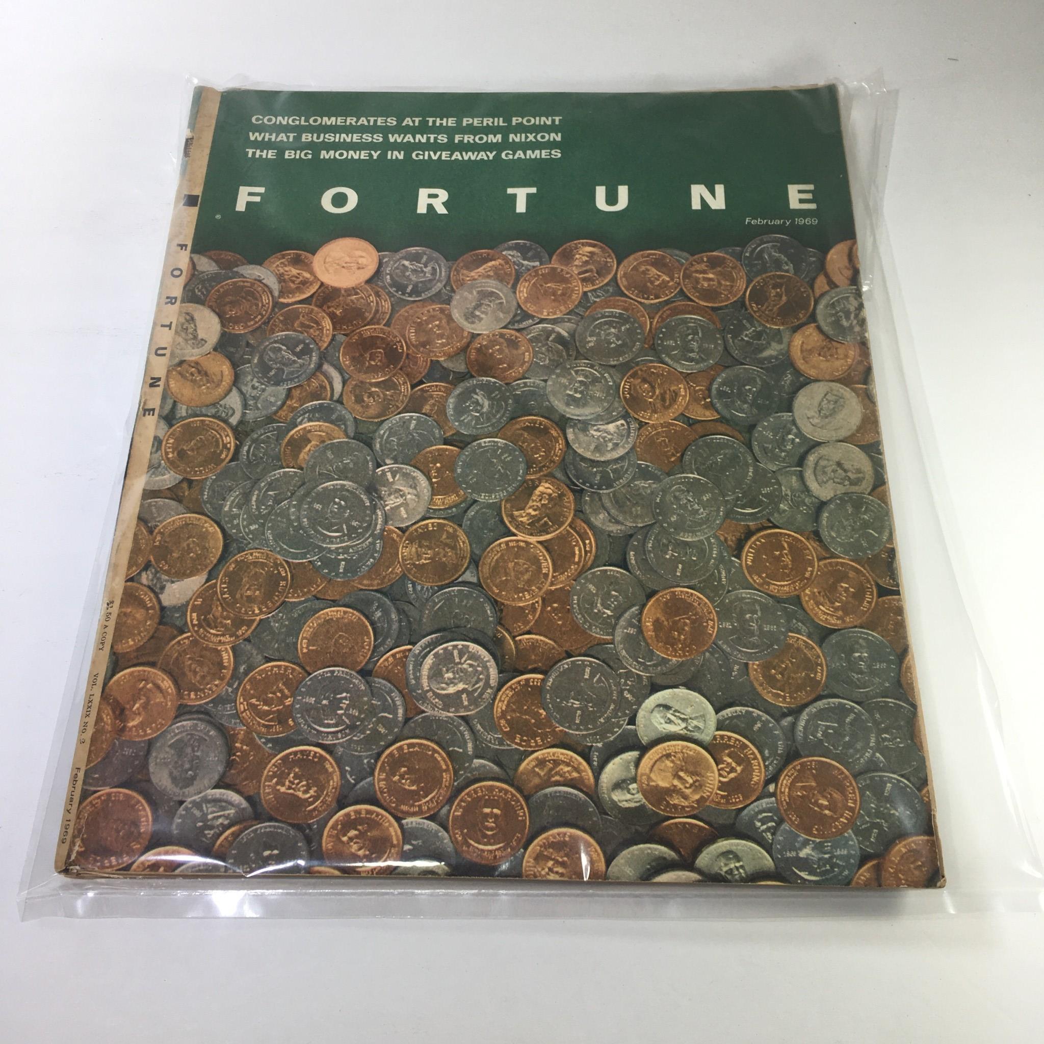 Fortune Magazine: February 1969 - The Big Money In Giveaway Games