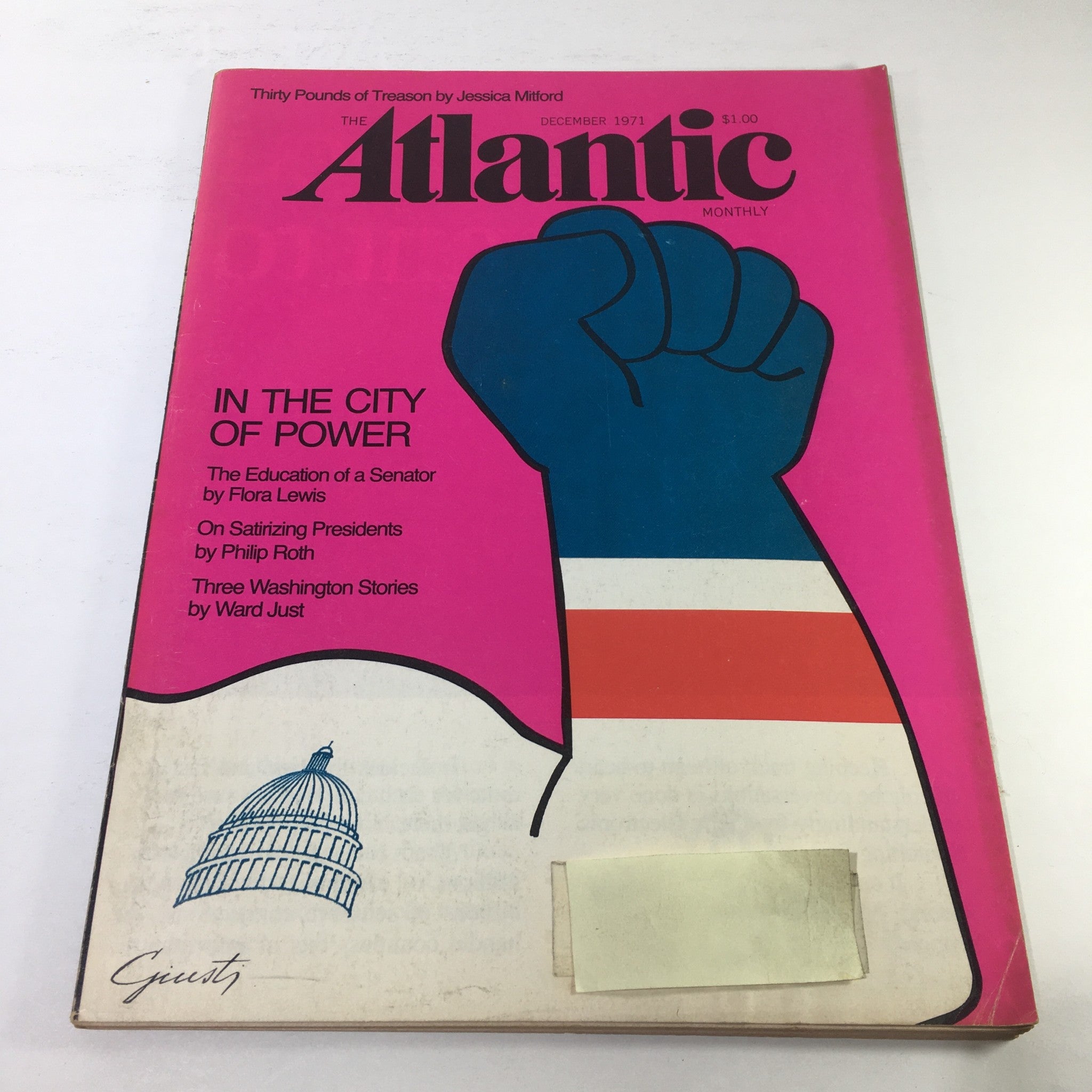 The Atlantic Magazine: December 1971 - The Education of A Senator