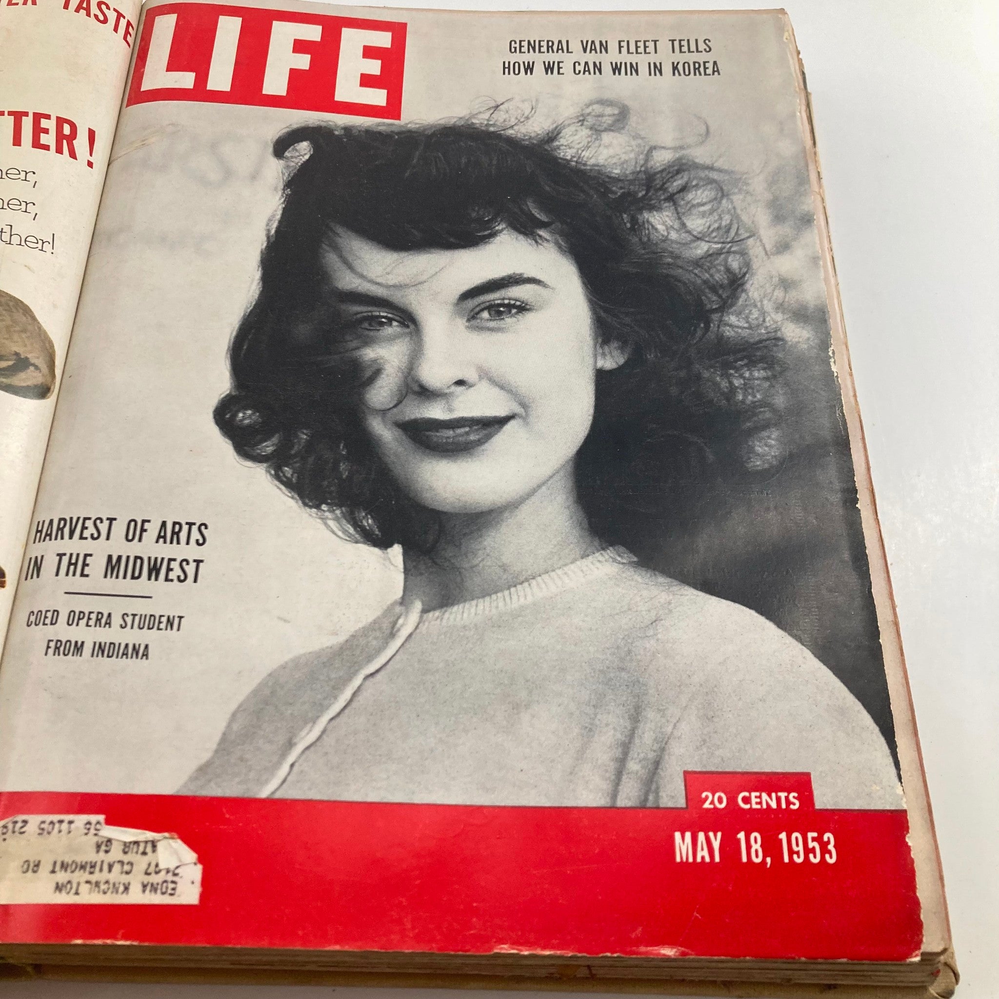 VTG 1953 Bound Life Magazine May - June Complete Weekly Issue Marilyn Monroe