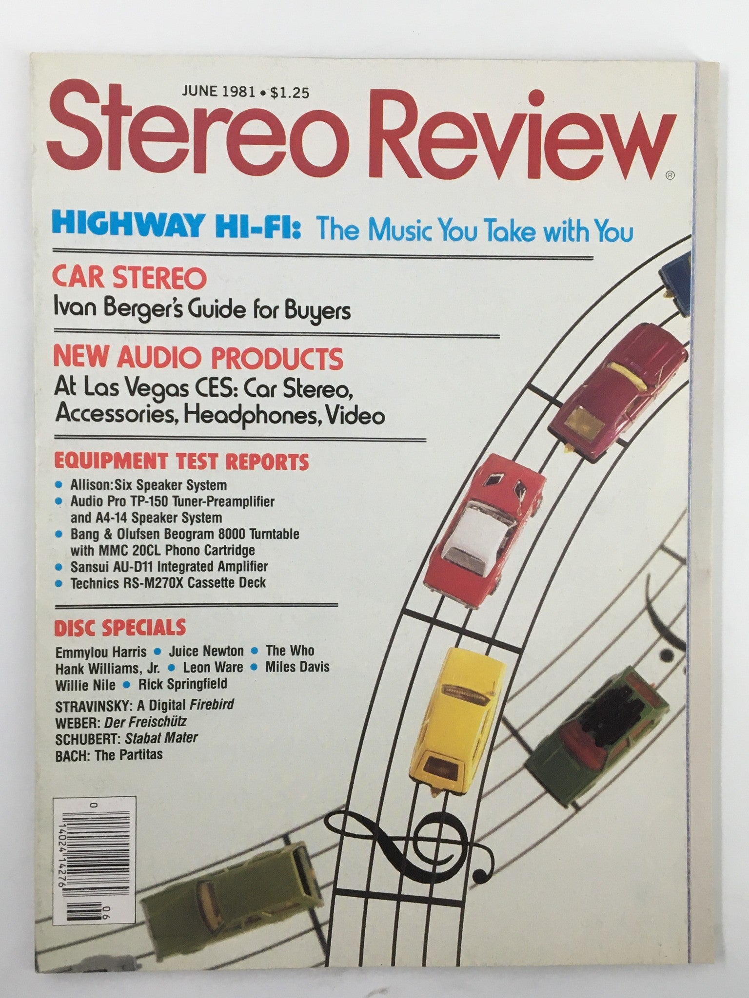 VTG Stereo Review Magazine June 1981 Ivan Berger's Audio Product Guide No Label