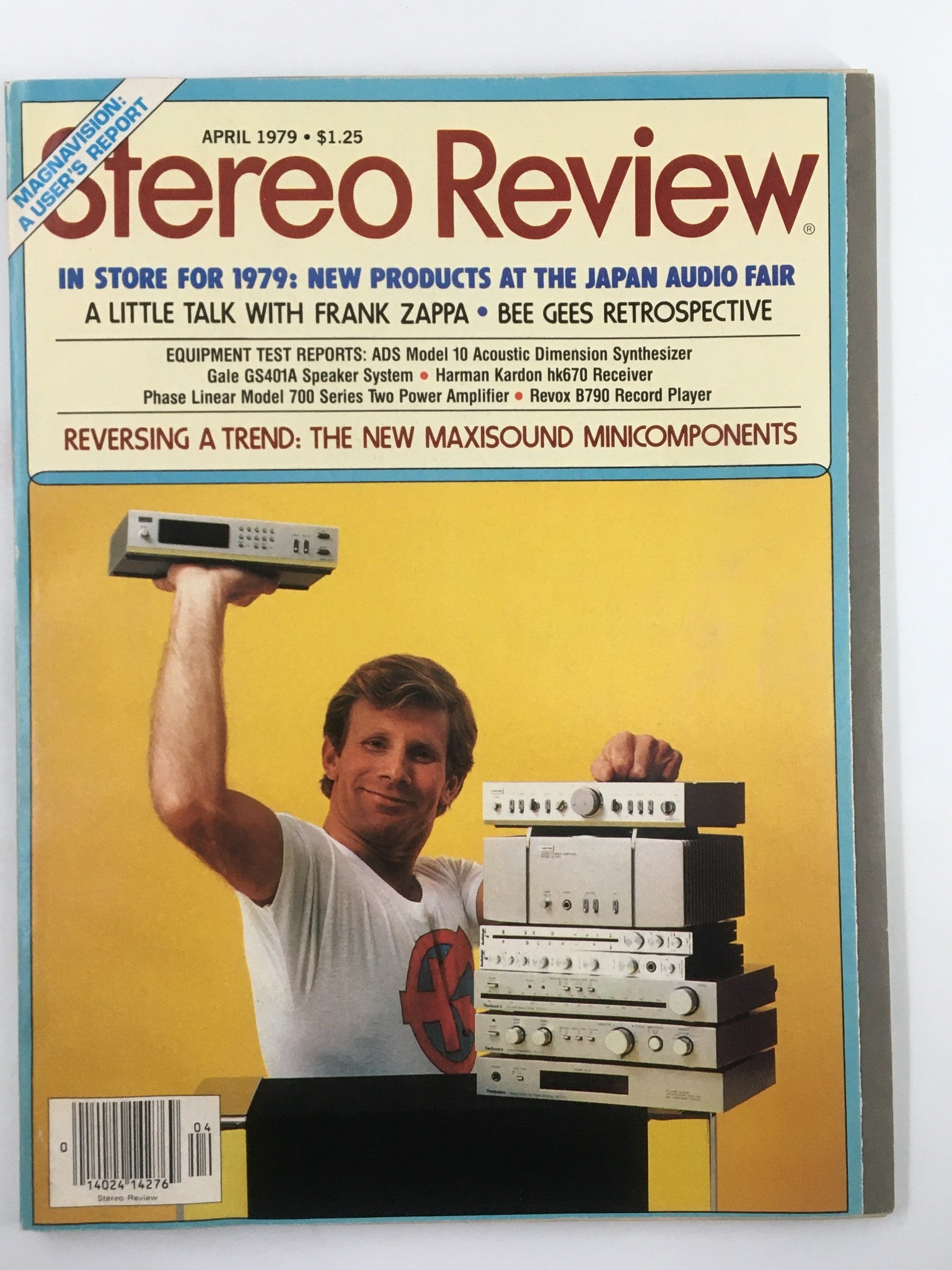 VTG Stereo Review Magazine April 1979 A Little Talk with Frank Zappa No Label