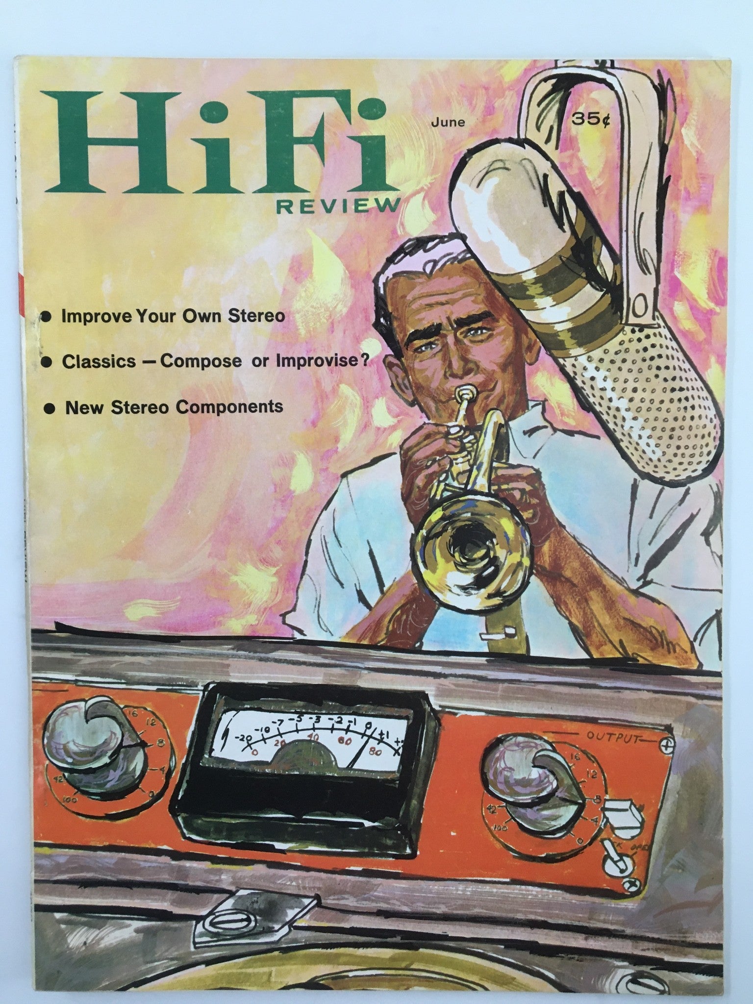 VTG HiFi Review Magazine June 1959 Classics Compose or Improvise No Label