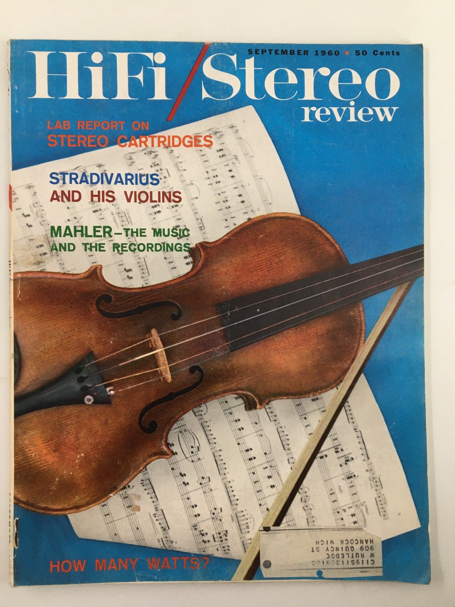 VTG HiFi/Stereo Review Magazine September 1960 Mahler The Music & The Recordings