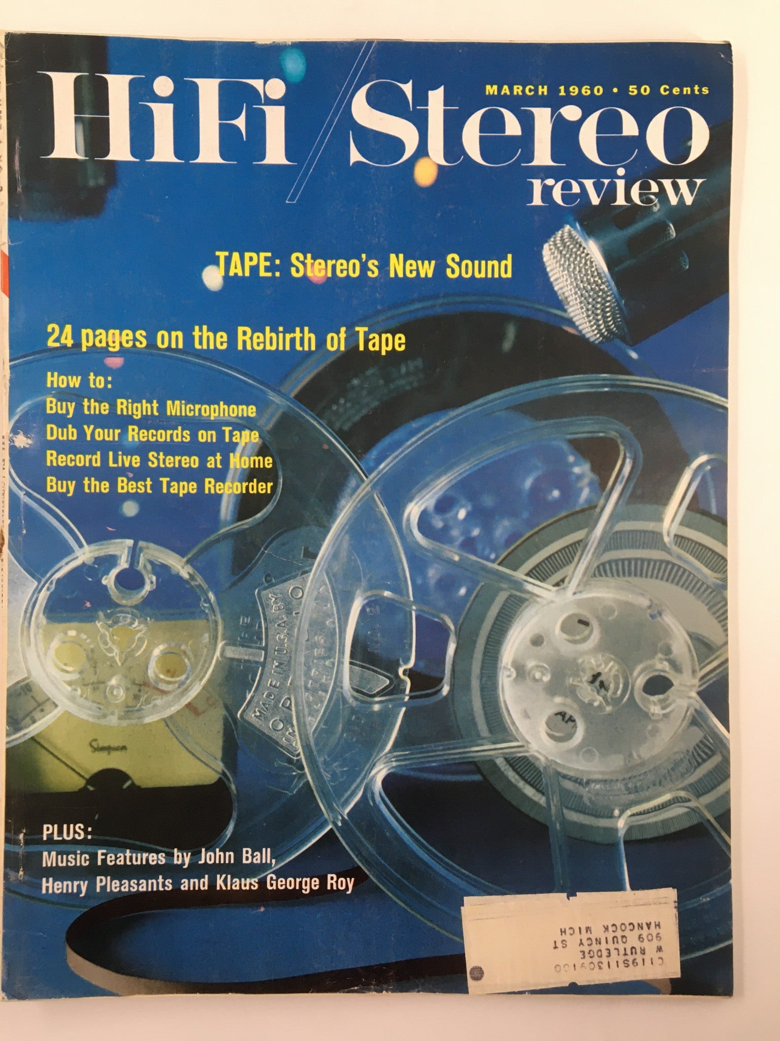 VTG HiFi/Stereo Review Magazine March 1960 Henry Pleasants and Klaus George Roy