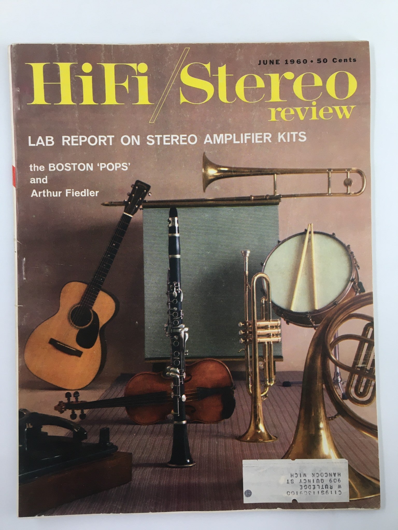 VTG HiFi/Stereo Review Magazine June 1960 The Boston Pops and Arthur Fiedler