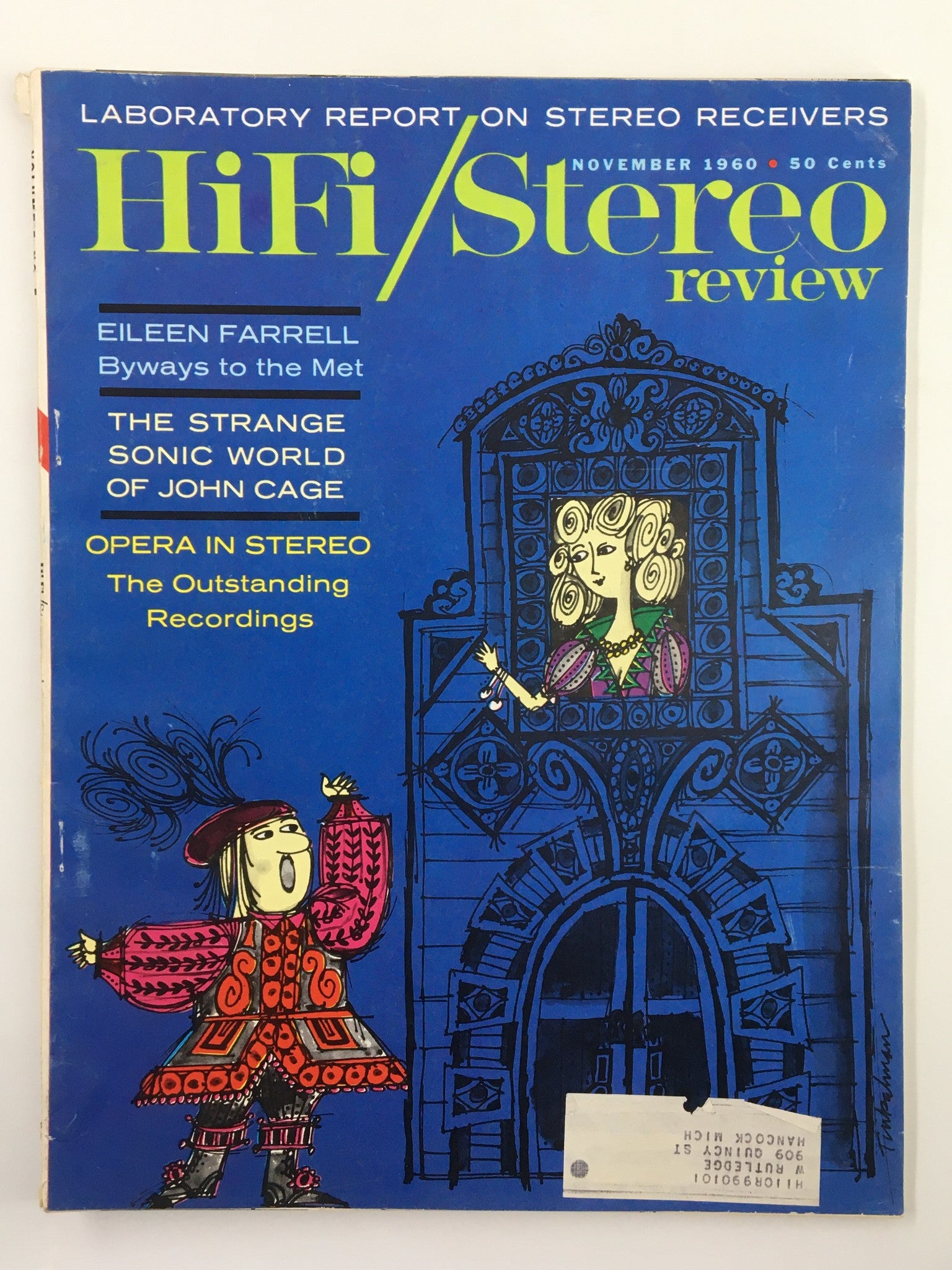 VTG HiFi/Stereo Review Magazine November 1960 Eileen Farrell Byways to the Met