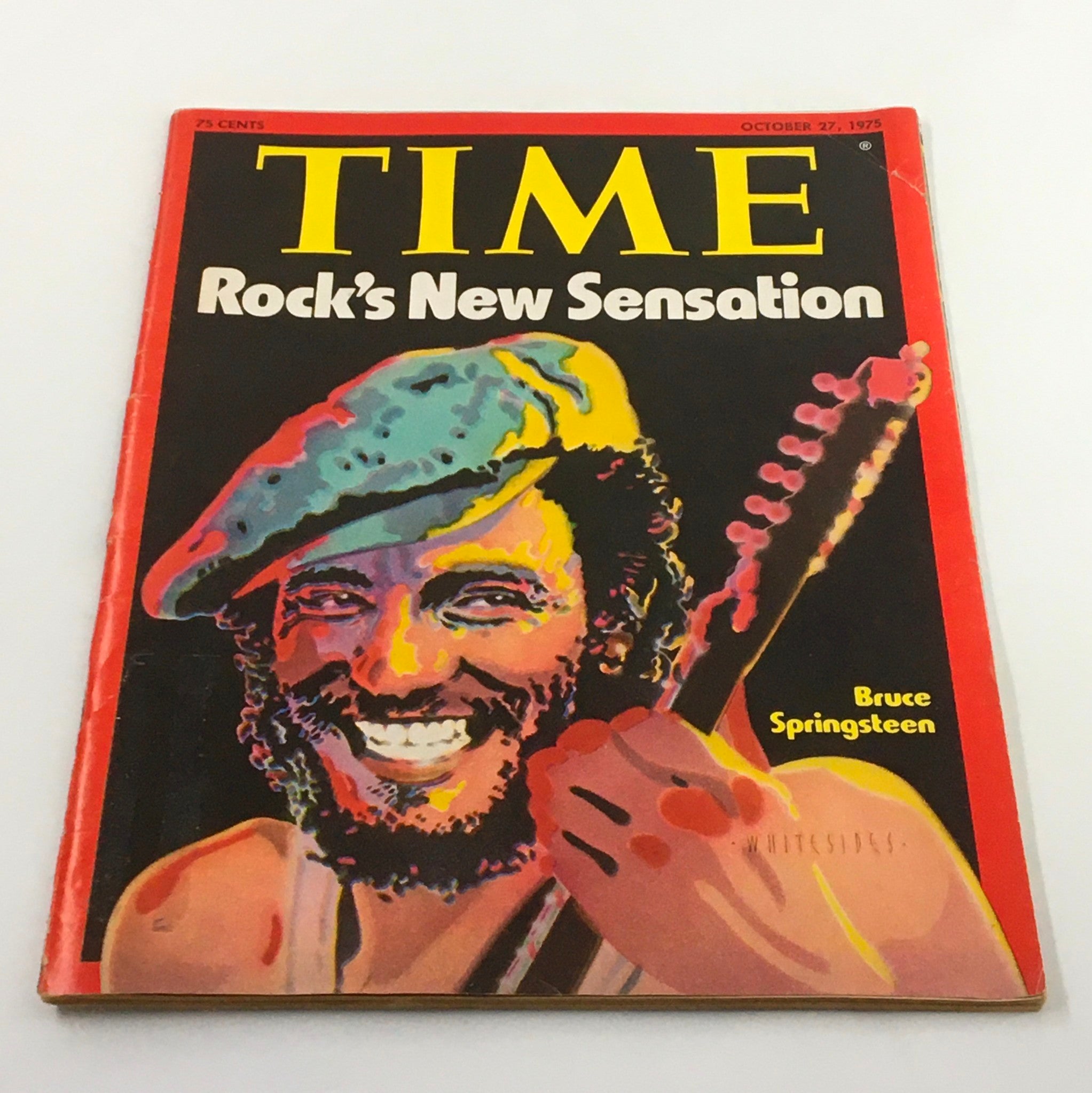 VTG Time Magazine October 27 1975 Bruce Springsteen Rock New Sensation No Label