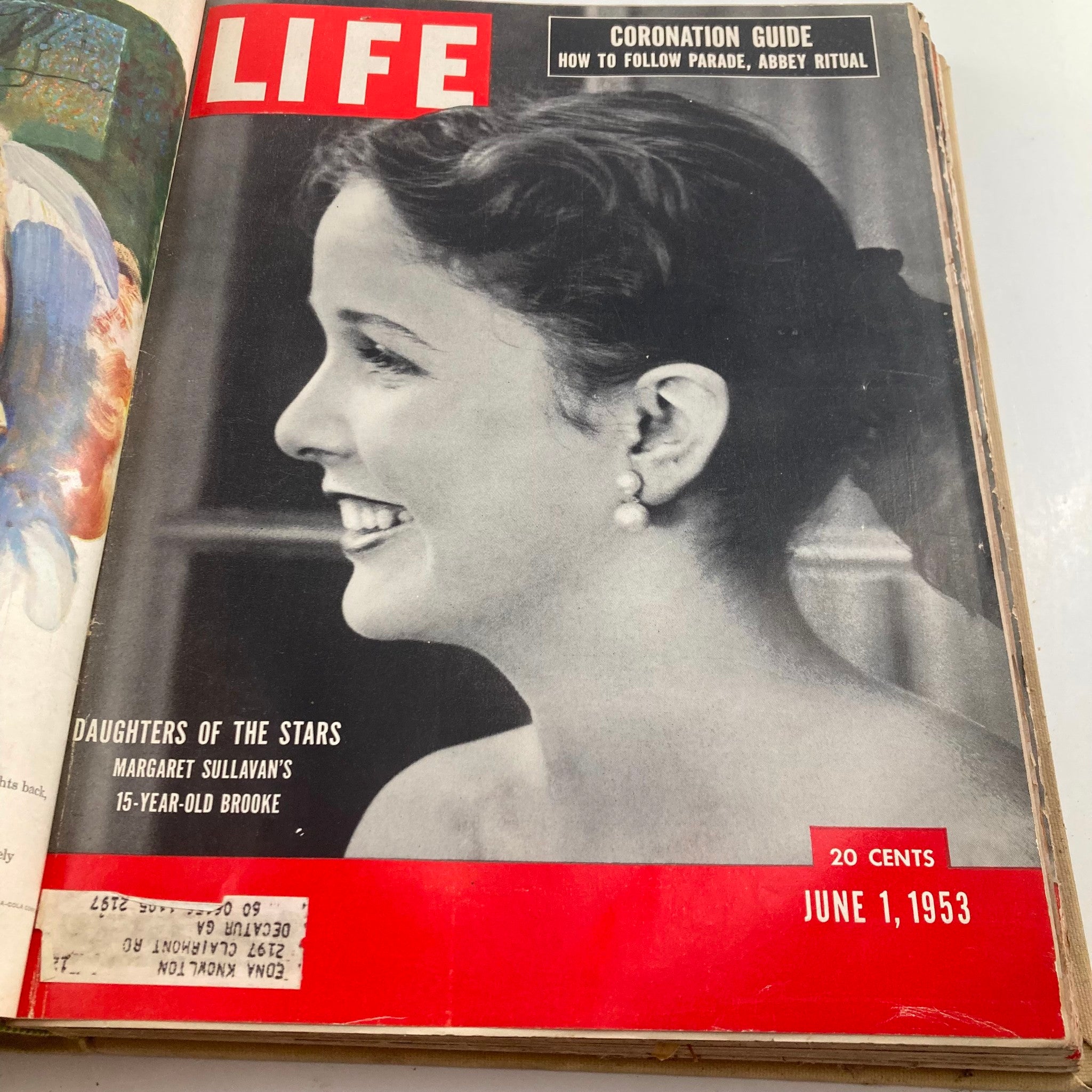 VTG 1953 Bound Life Magazine May - June Complete Weekly Issue Marilyn Monroe