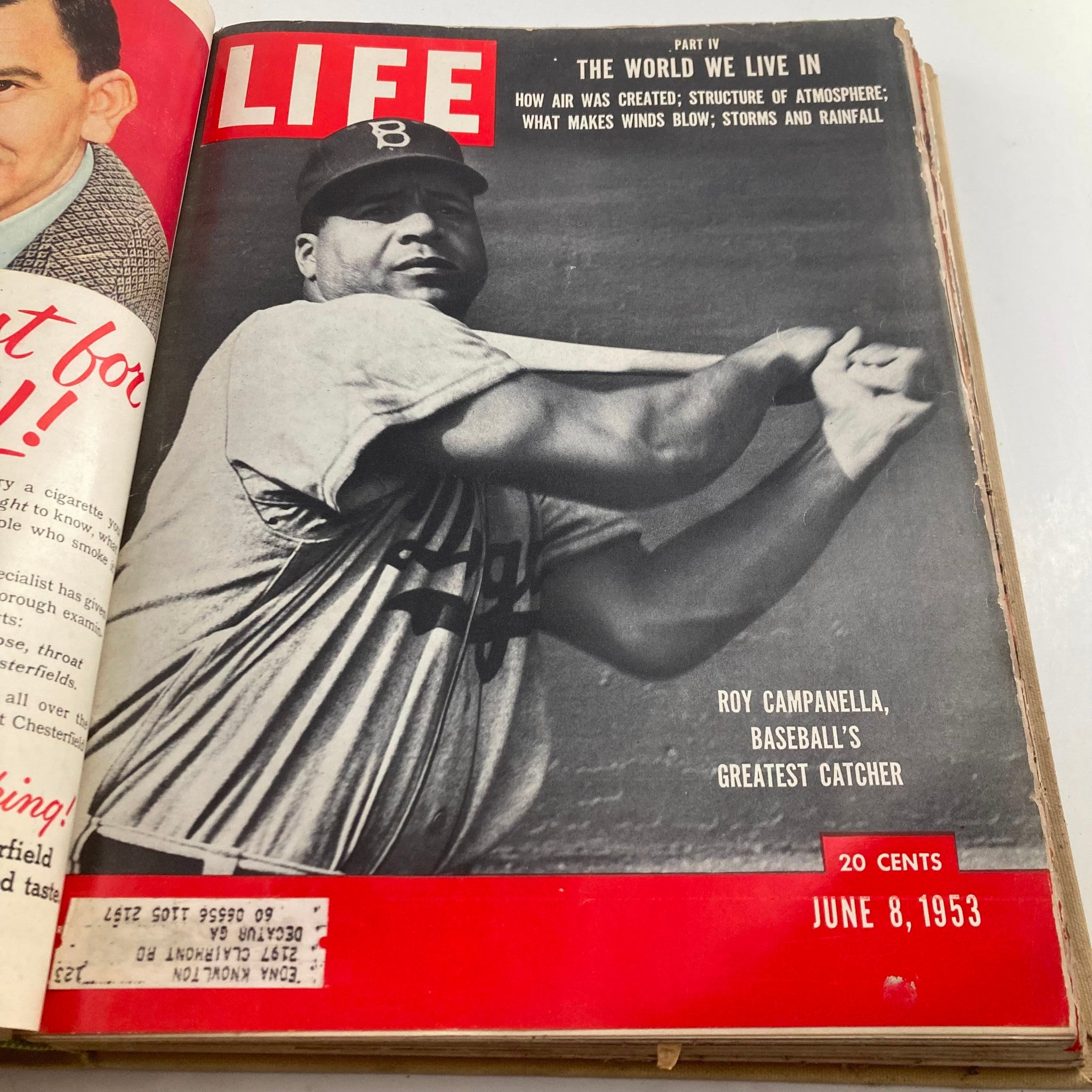 VTG 1953 Bound Life Magazine May - June Complete Weekly Issue Marilyn Monroe