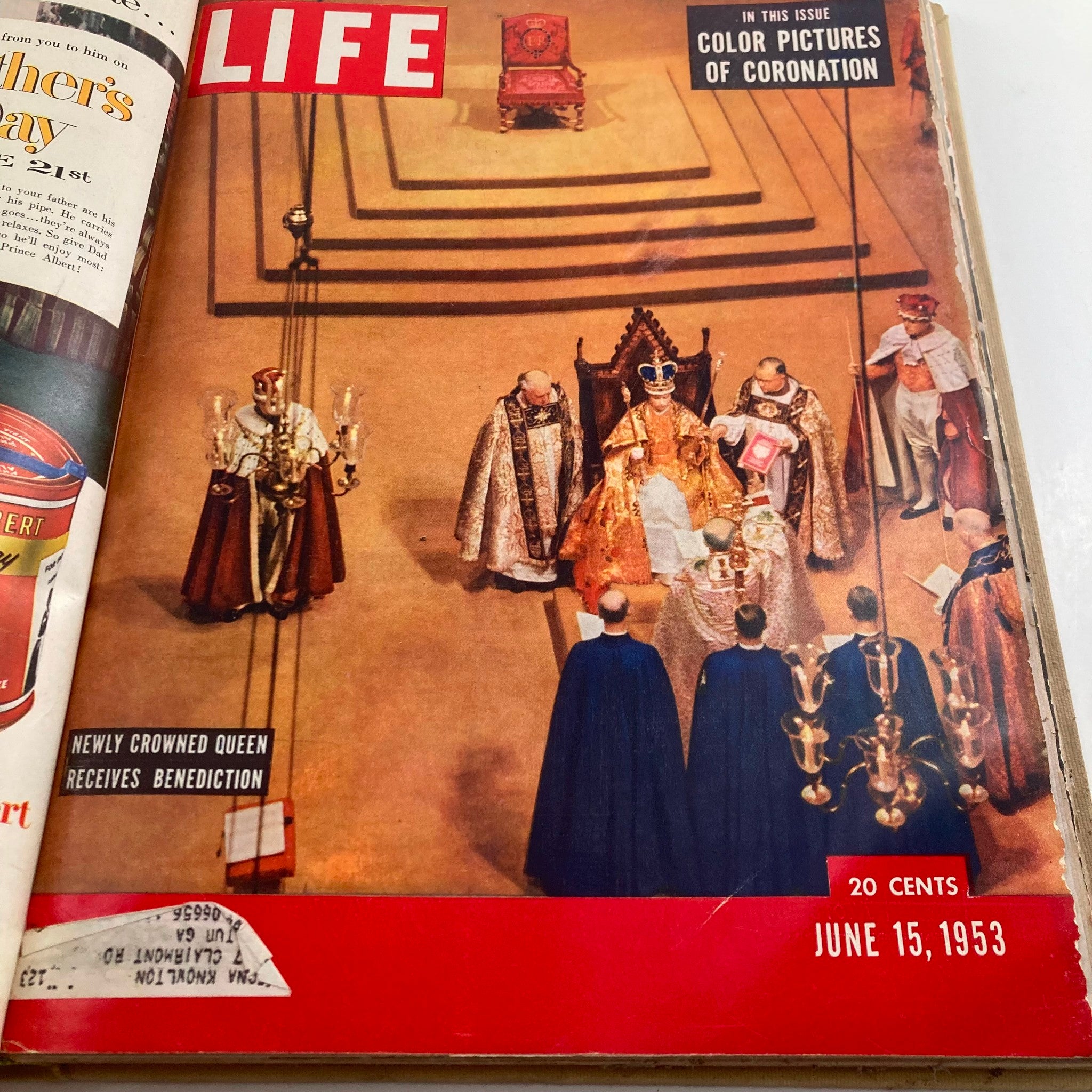 VTG 1953 Bound Life Magazine May - June Complete Weekly Issue Marilyn Monroe