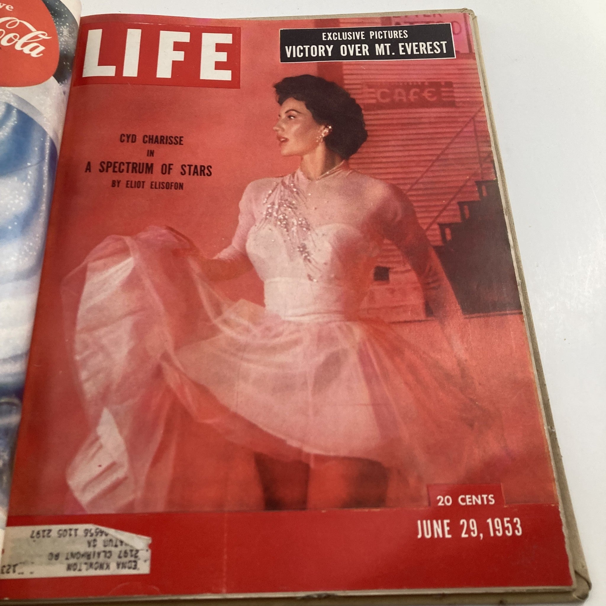 VTG 1953 Bound Life Magazine May - June Complete Weekly Issue Marilyn Monroe