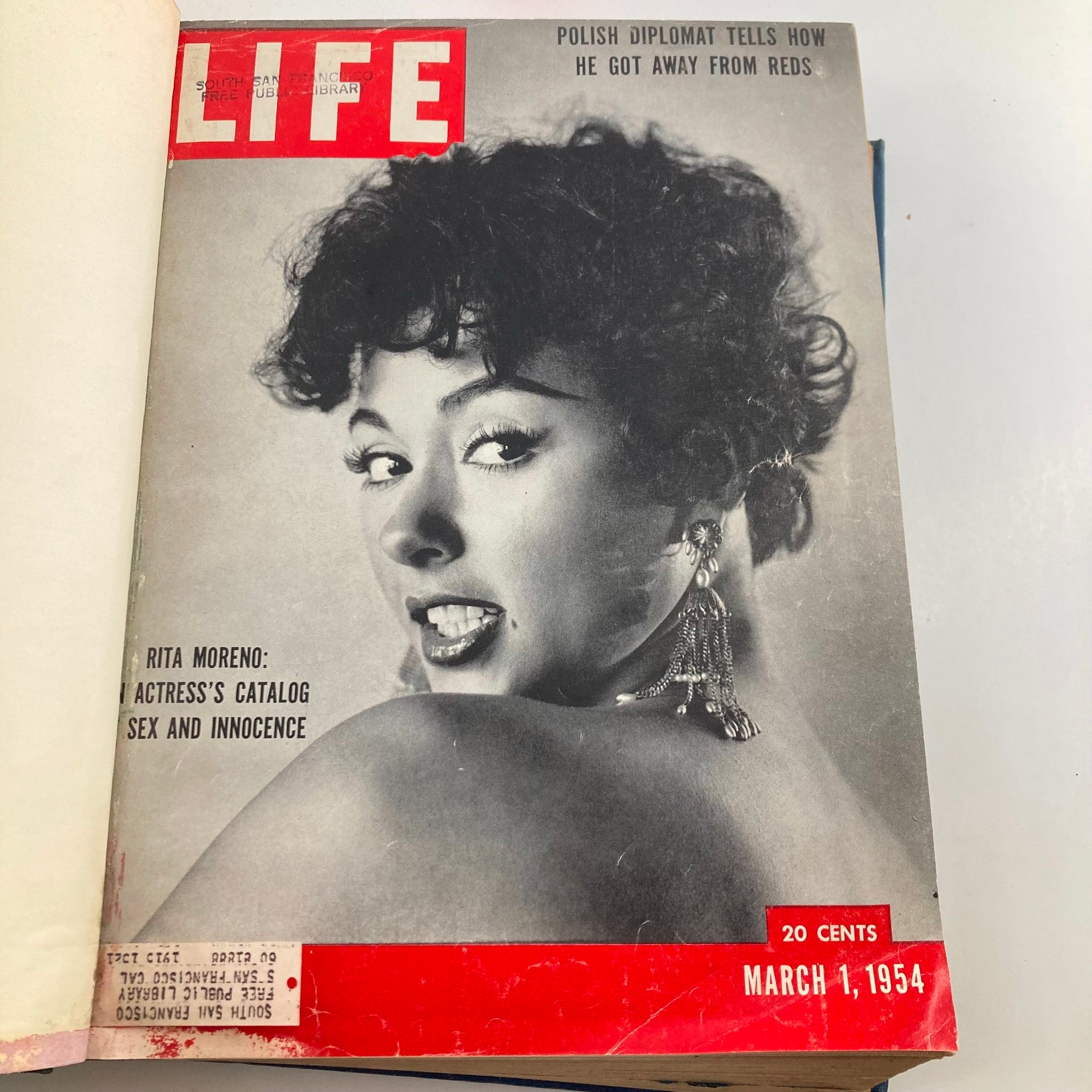 VTG 1954 Bound Life Magazine March - April Complete Weekly Issue