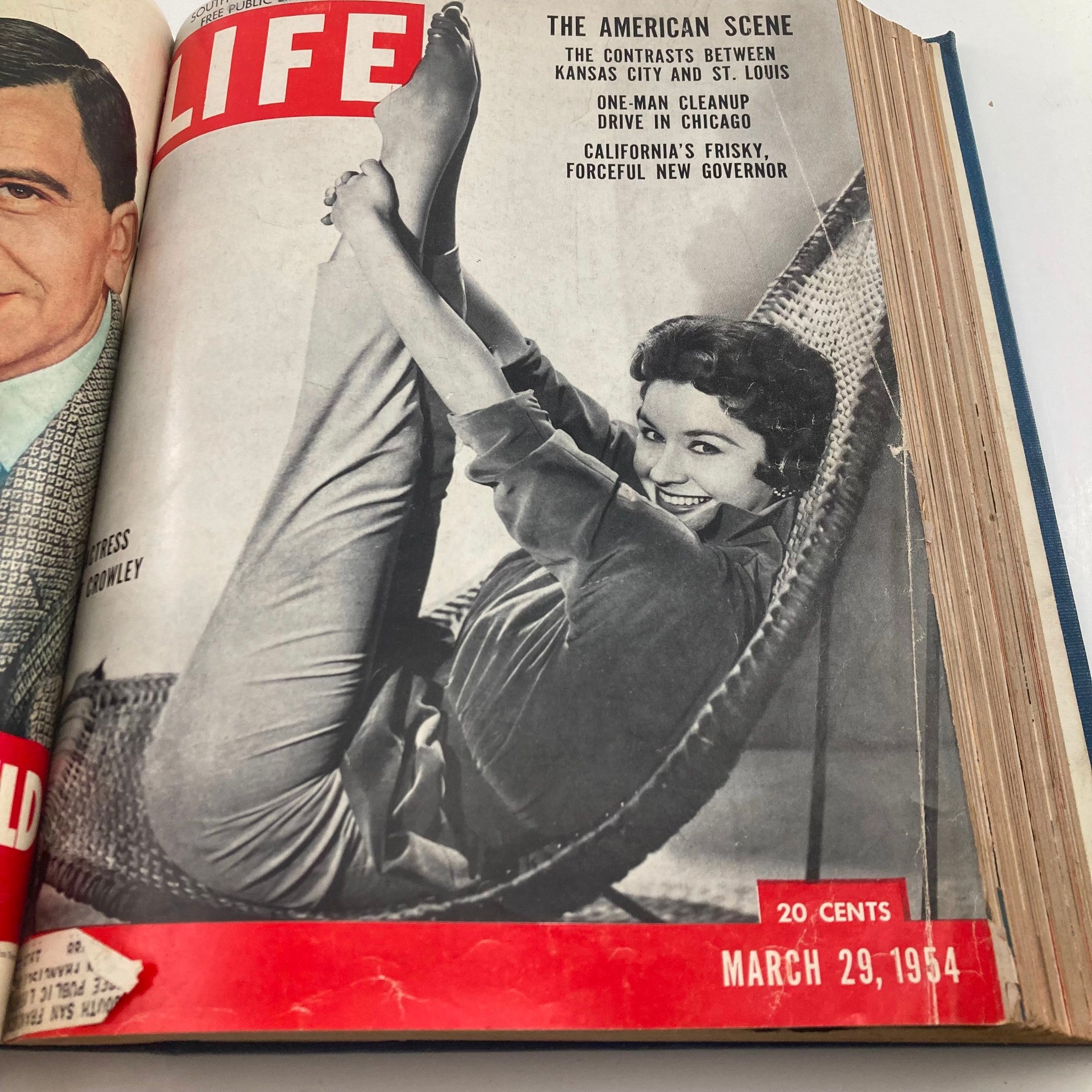 VTG 1954 Bound Life Magazine March - April Complete Weekly Issue