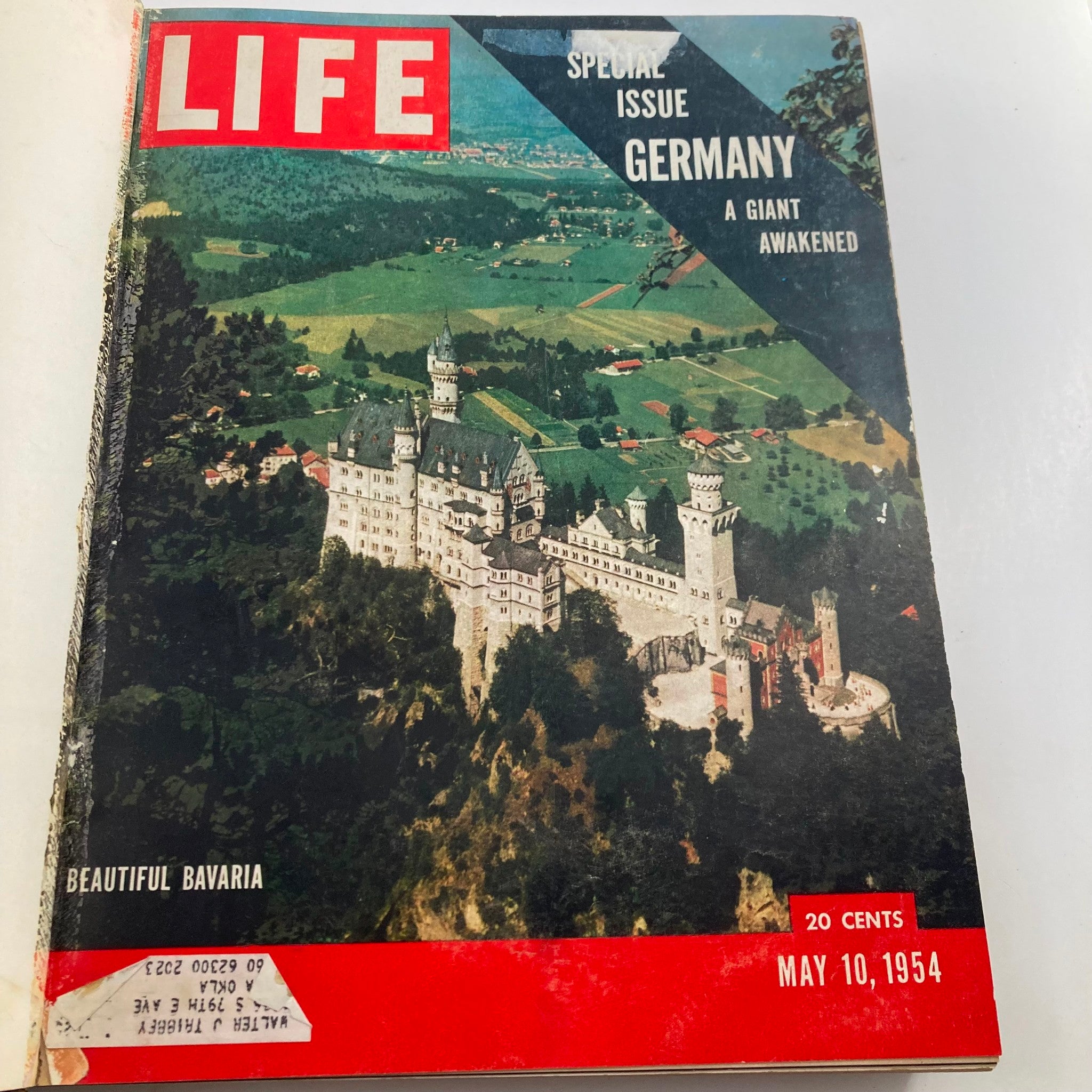 VTG 1954 Bound Life Magazine May, July - August Weekly Issue