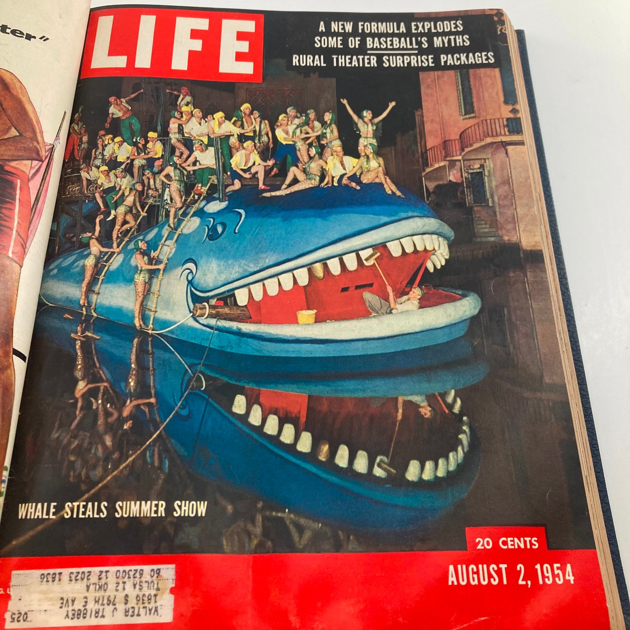 VTG 1954 Bound Life Magazine May, July - August Weekly Issue