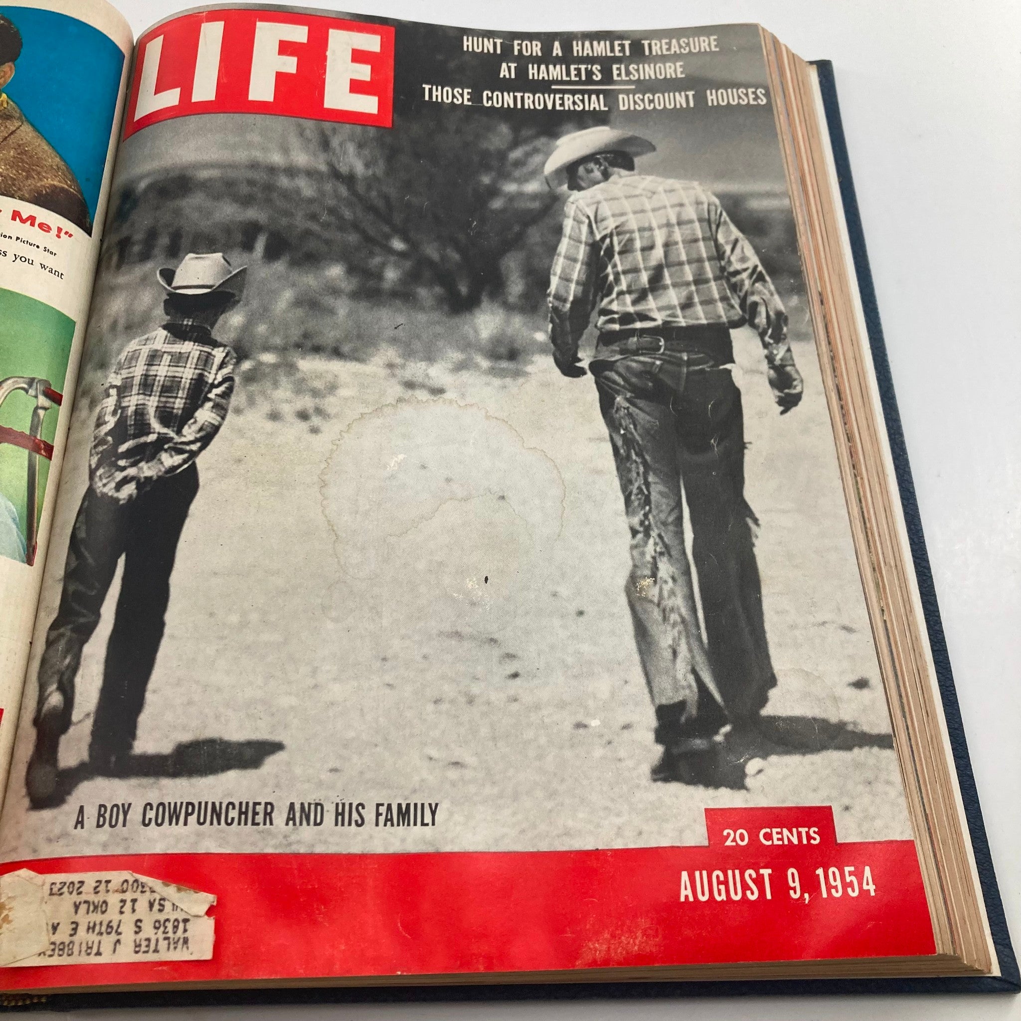 VTG 1954 Bound Life Magazine May, July - August Weekly Issue